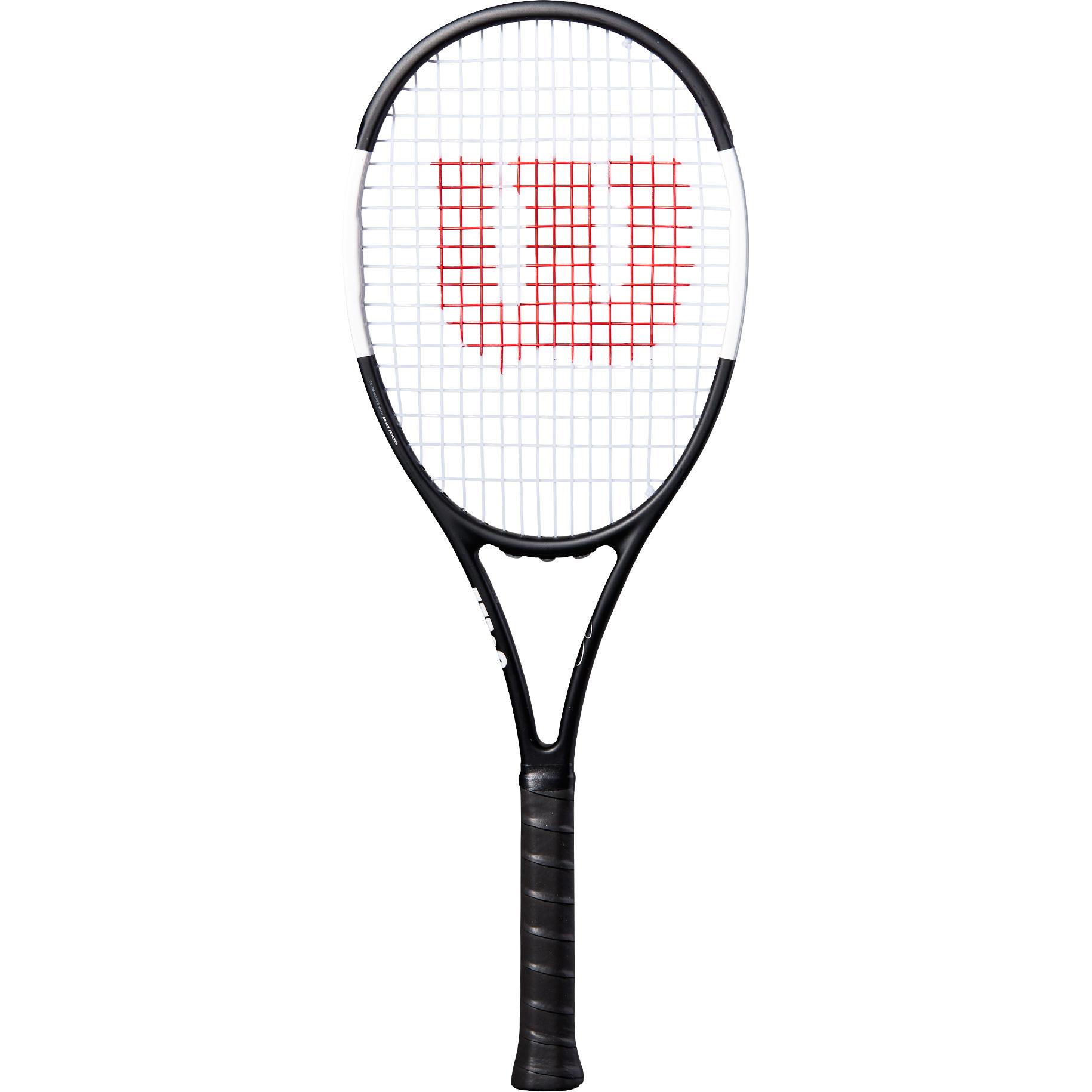 Wilson Pro Staff RF97 Mini Tennis Racket - White/Black - Tennisnuts.com