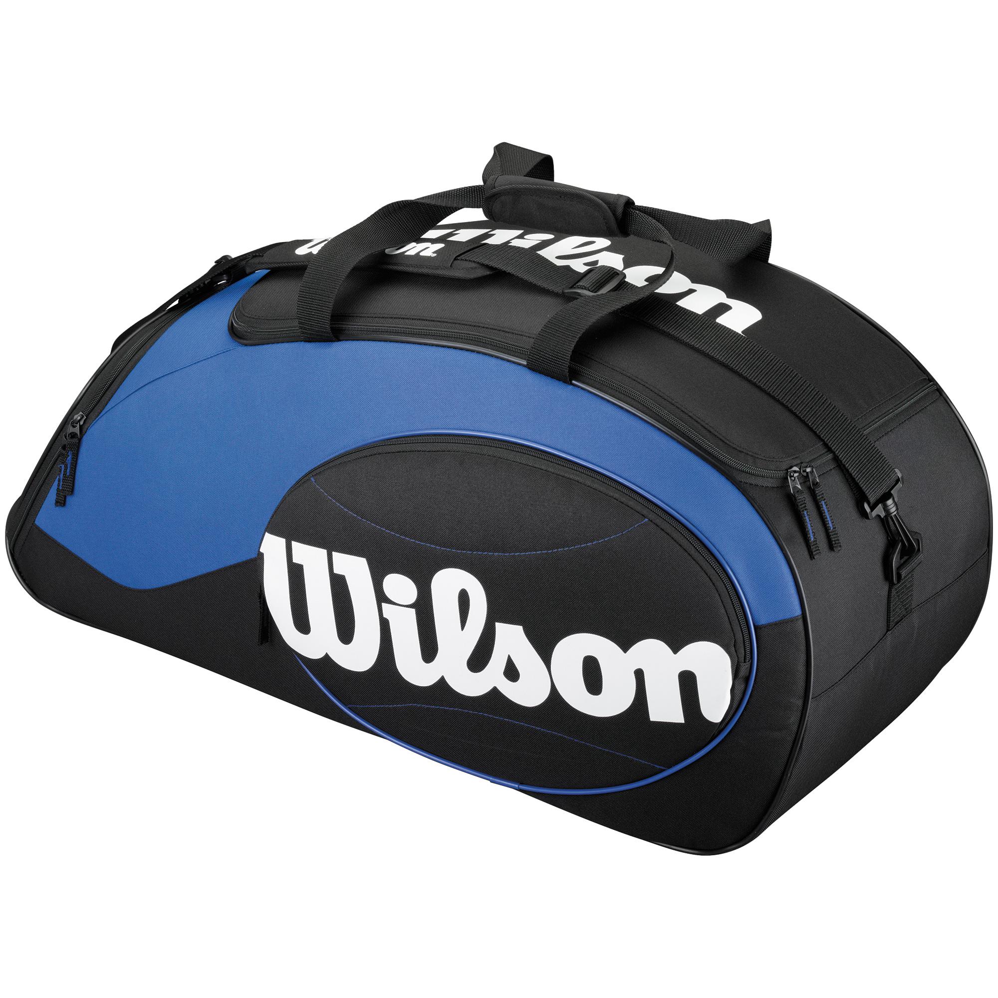 Wilson Match Duffle Bag Black/Blue