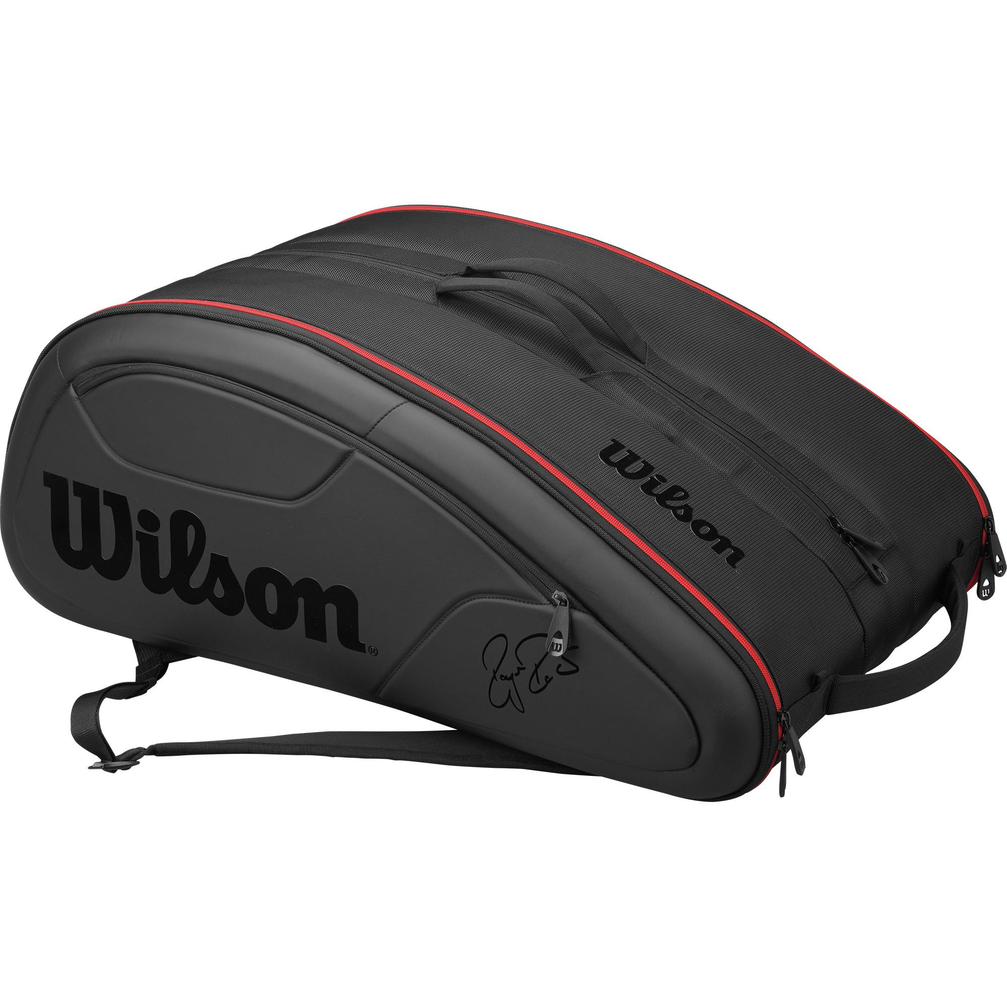 Wilson Federer Super DNA 12 Racket Bag Black