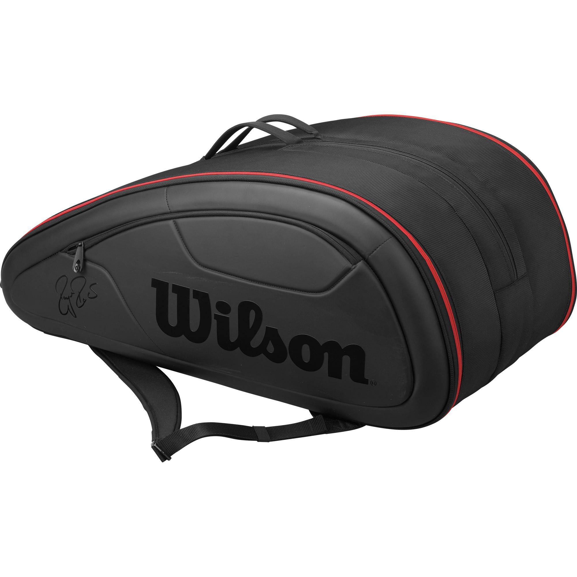 【値下げ/限定 】Wilson FEDERER DNA BAG 12PK BK