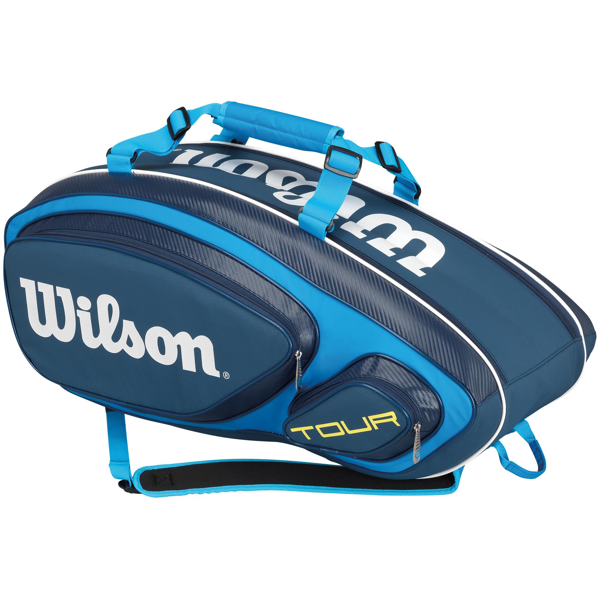 wilson tour 9 pack tennis bag