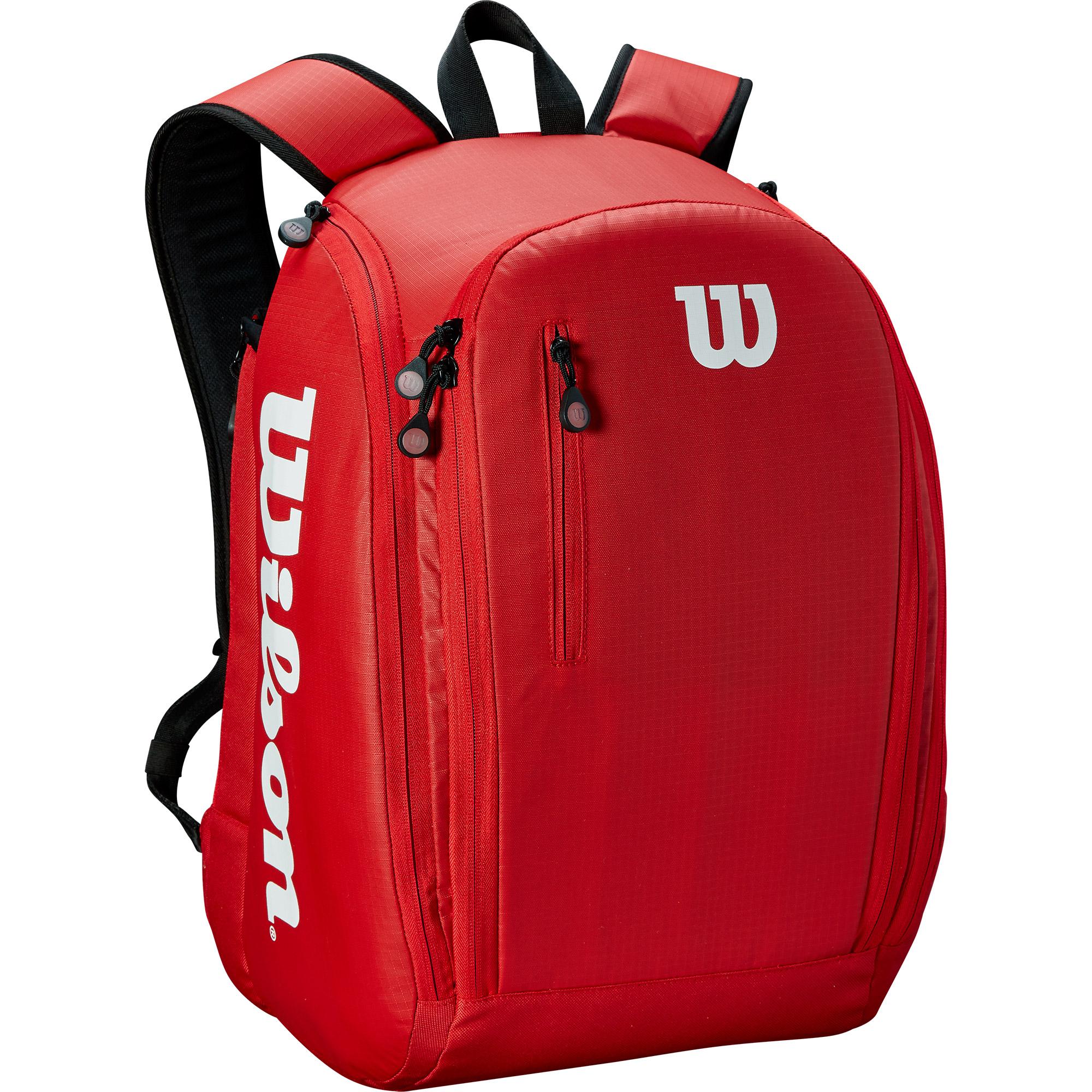 Wilson tour backpack red discount
