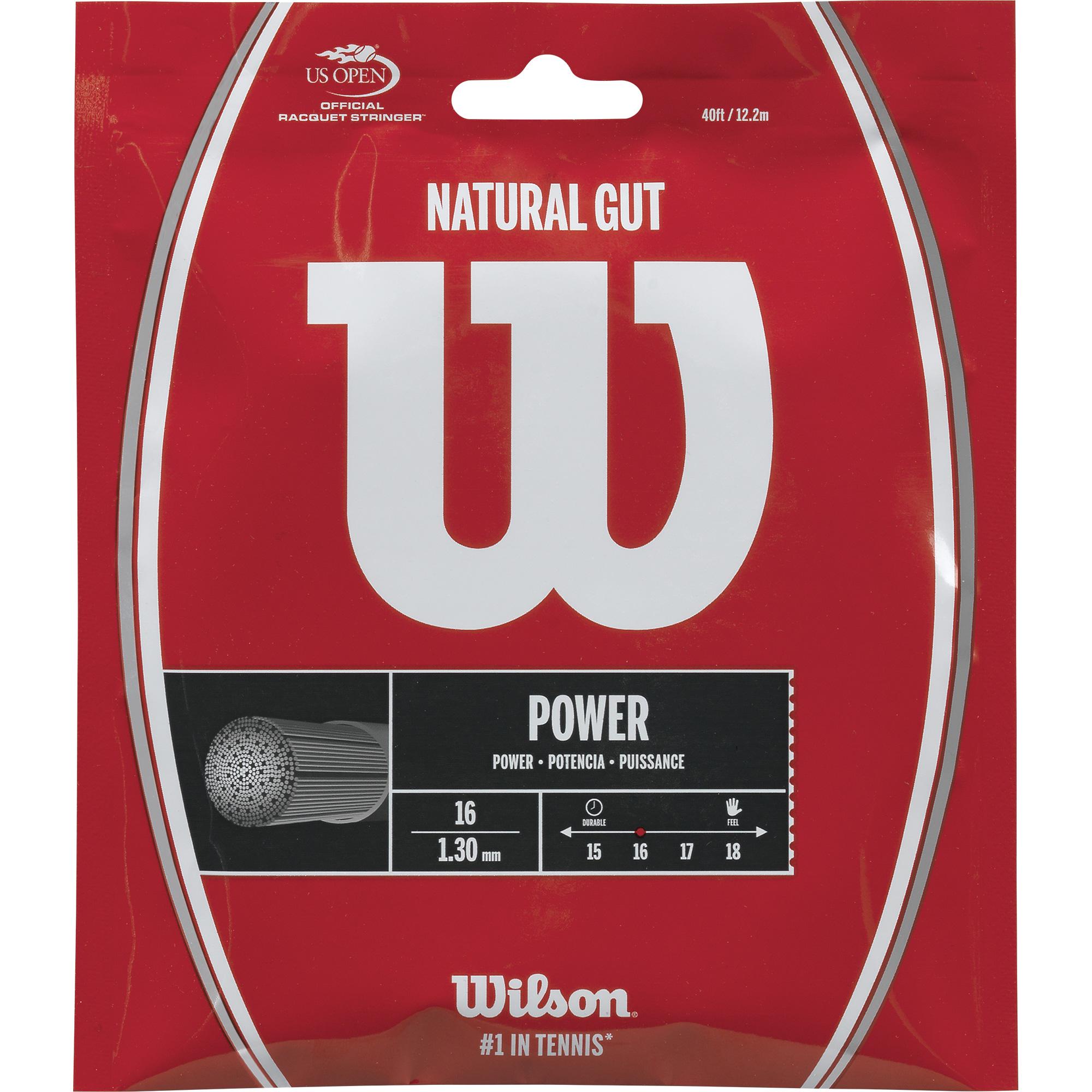 Wilson Natural Gut Tennis String Set