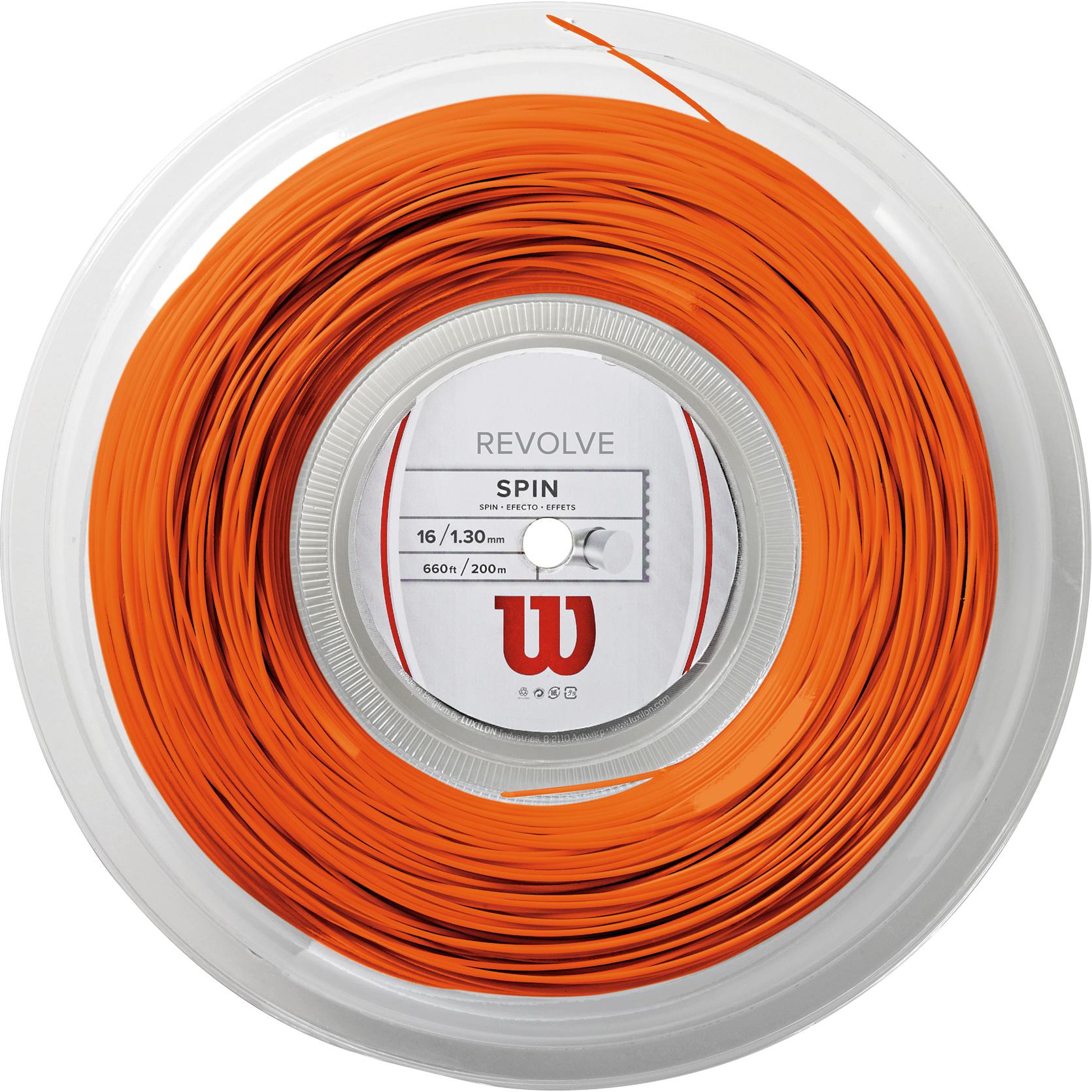 Wilson Revolve Tennis String Black 17-Gauge Free Shipping 