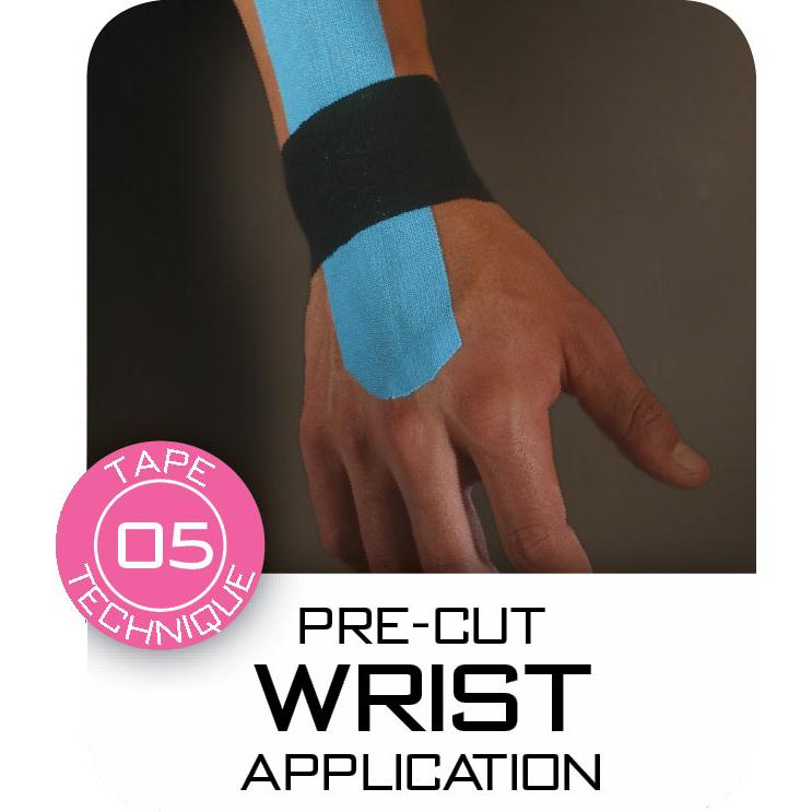 Kinesio PreCut Tex Tape Dynamic Wrist Support