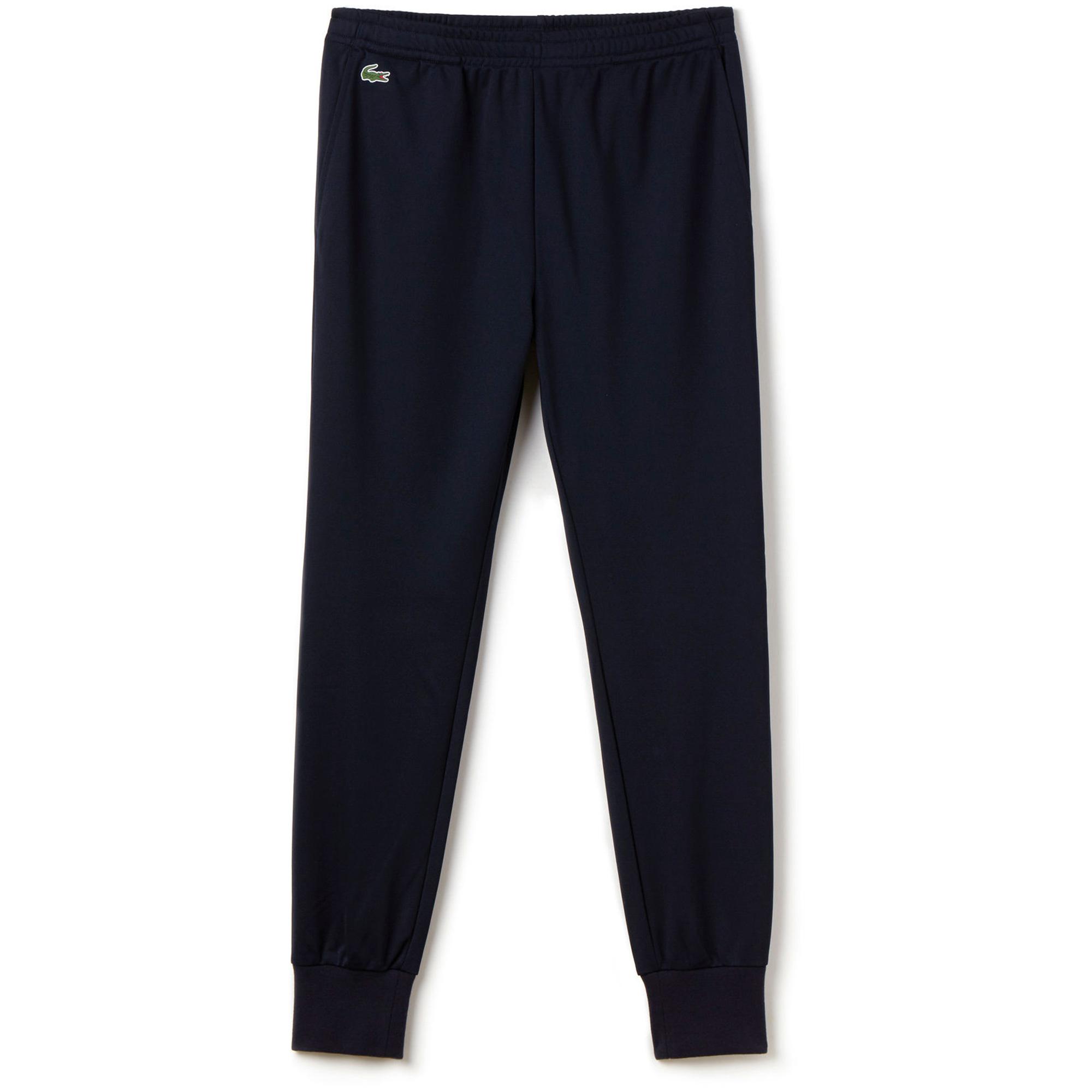 lacoste navy track pants