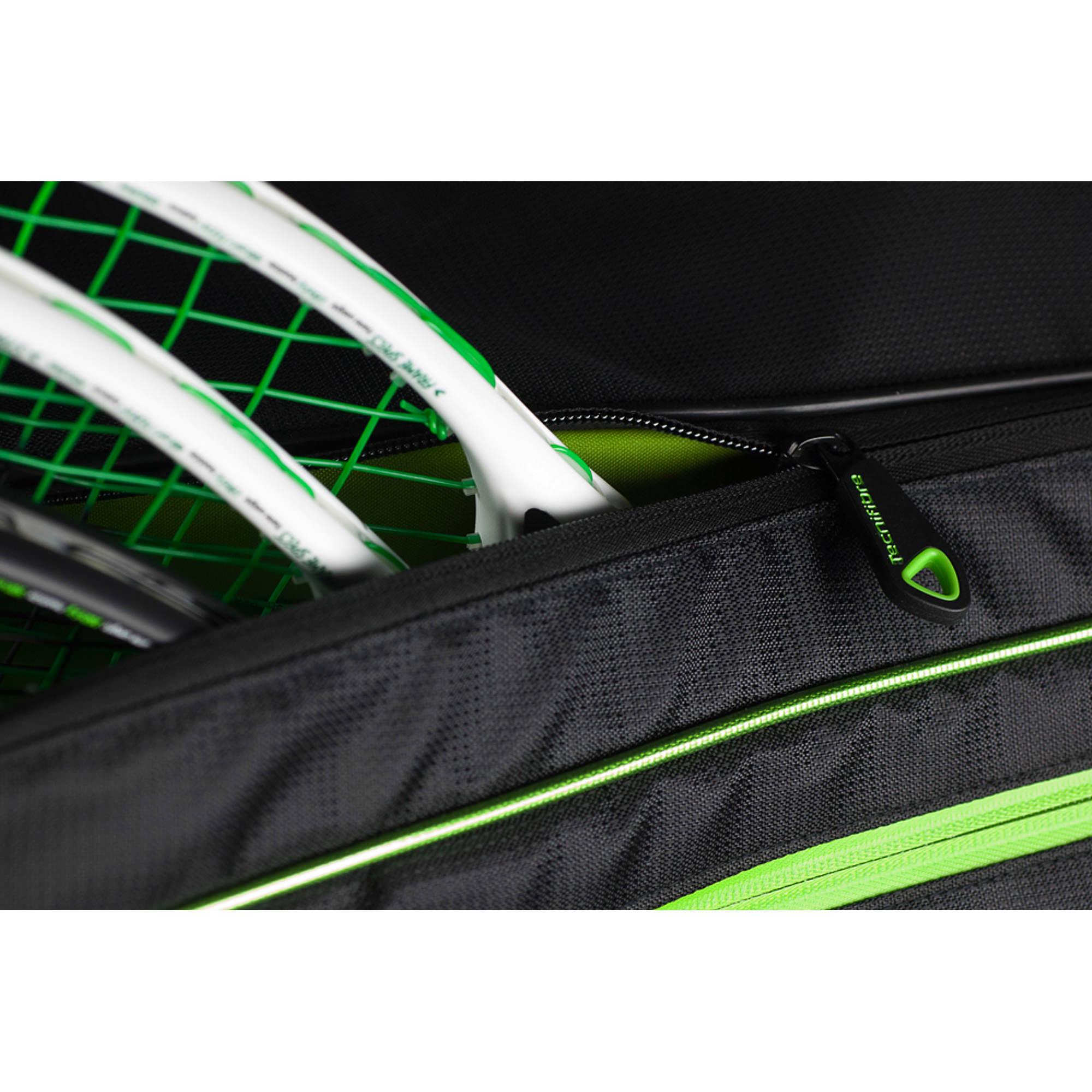 Tecnifibre Absolute Squash 9R Bag Black/Green