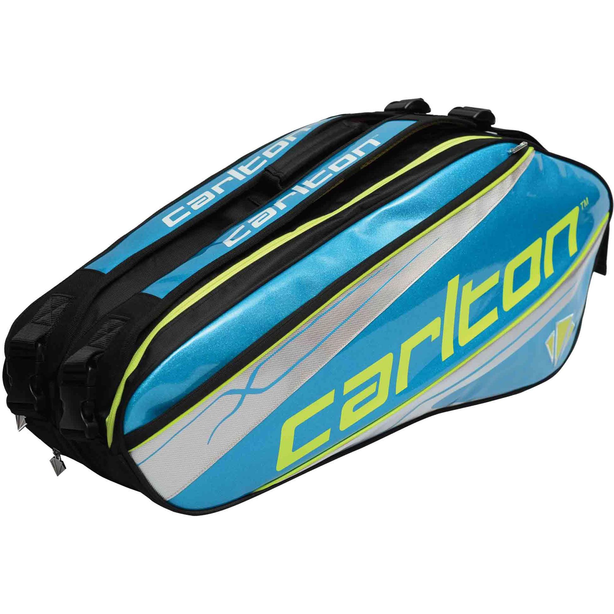 Carlton Kinesis Tour 6 Racket Bag Blue/Silver