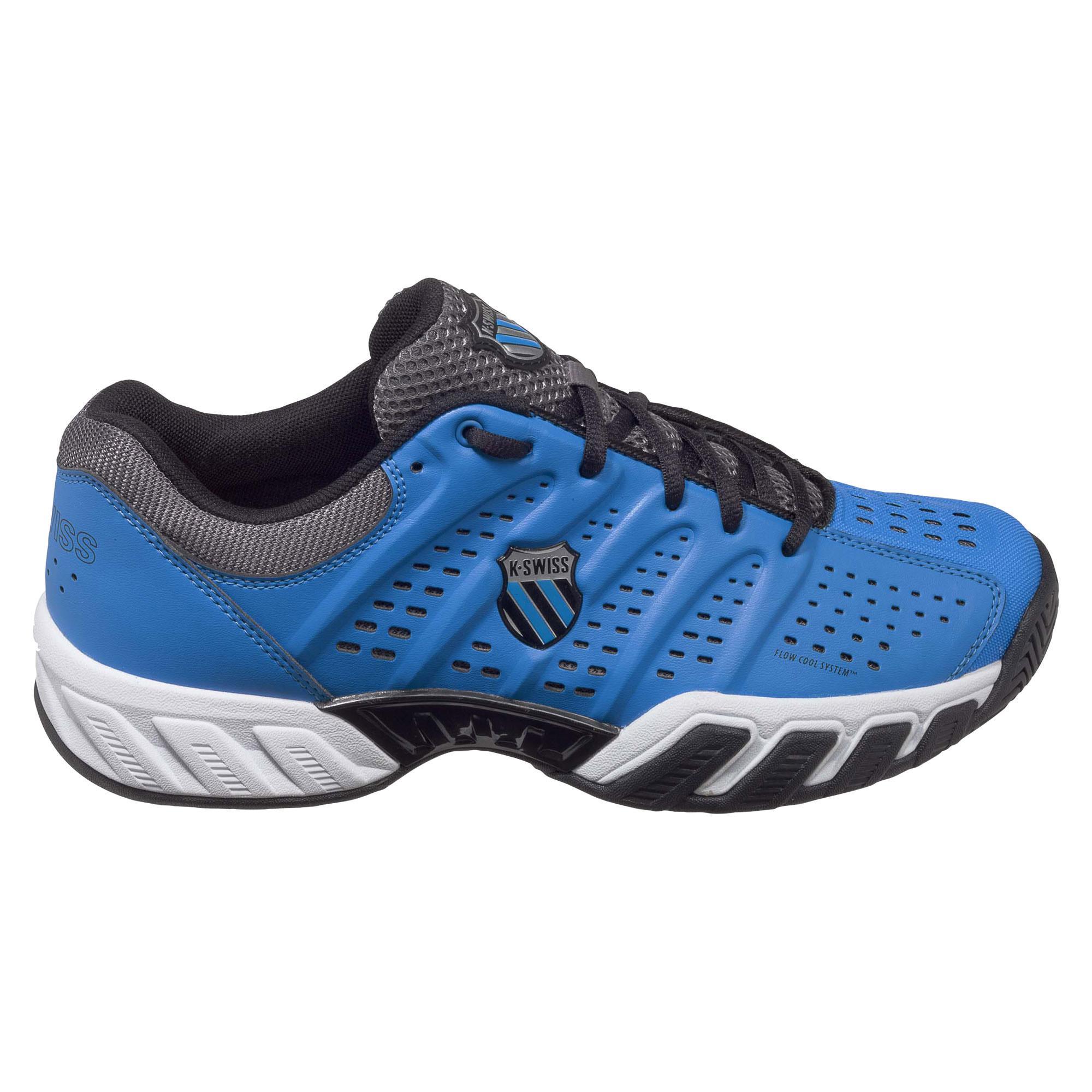 KSwiss Mens BigShot Light Tennis Shoes Brilliant Blue/Black