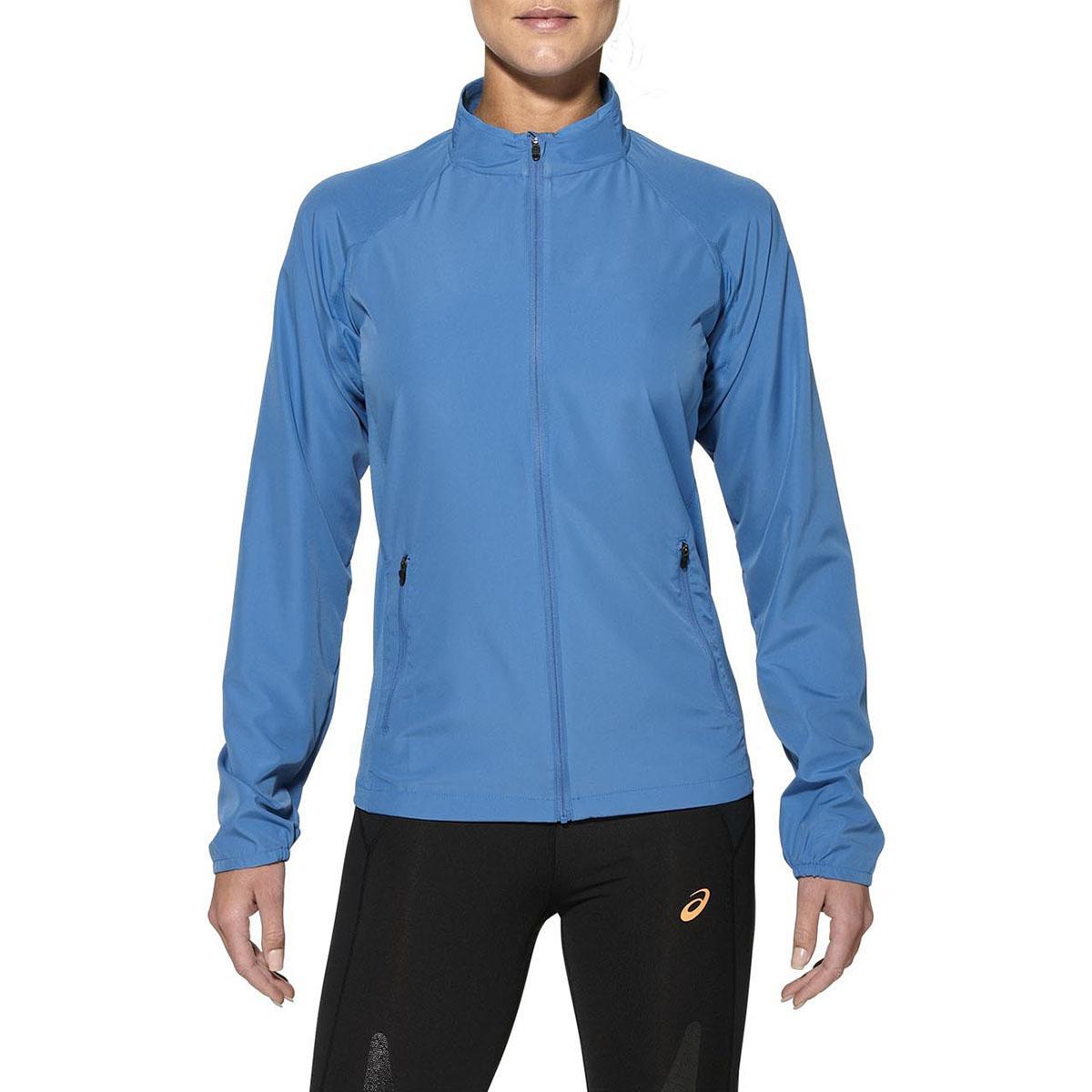 asics woven women's running jacket