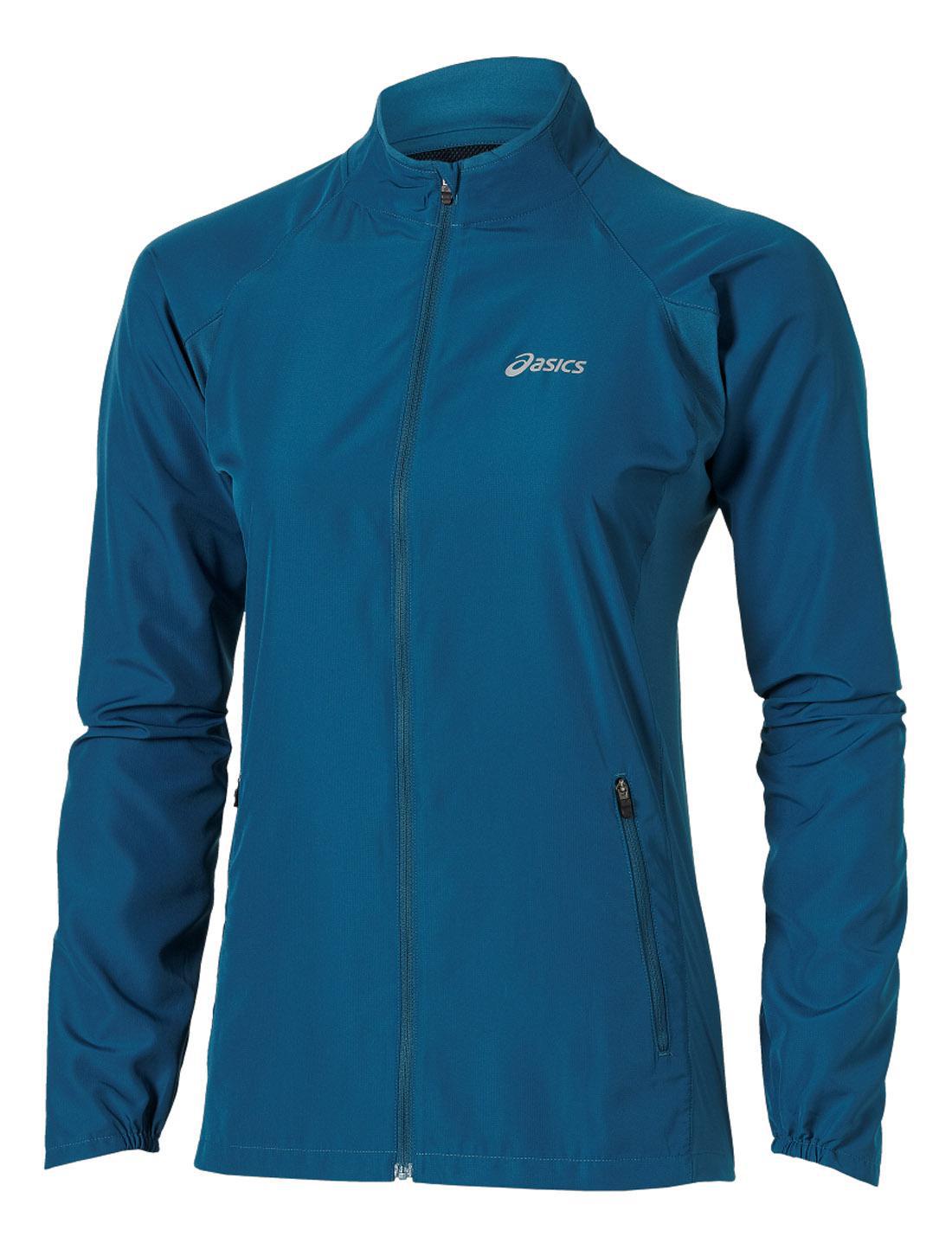 asics woven women's running jacket