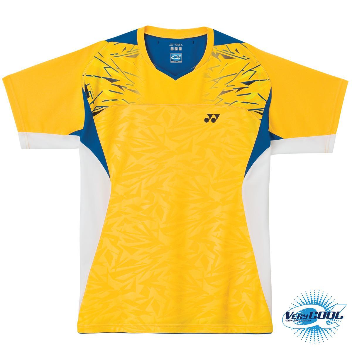 Yonex Mens Tournament Shirt - Corn Yellow (12074EX)