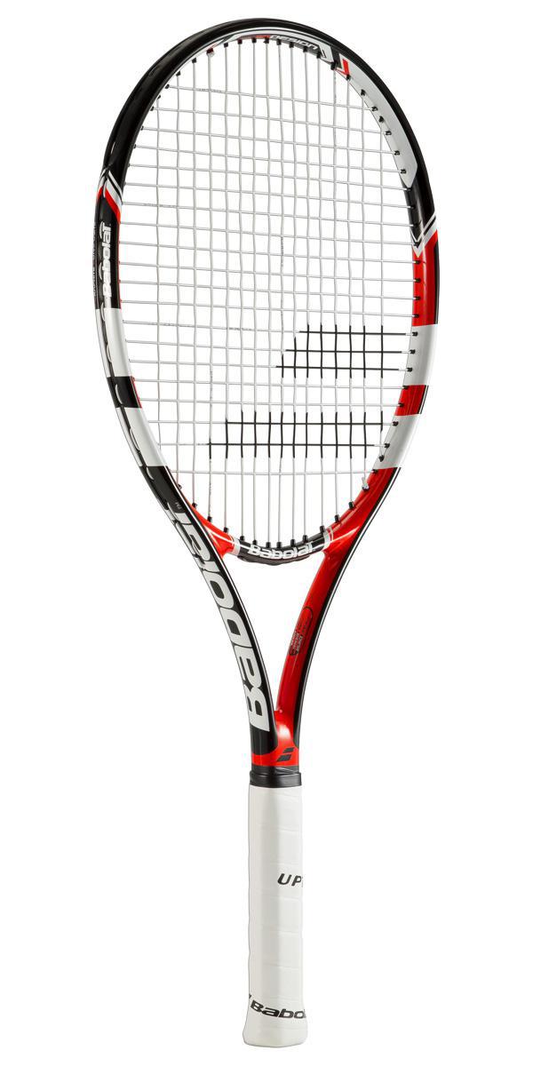 Babolat Pulsion 105 Tennis Racket - Black/Red - Tennisnuts.com