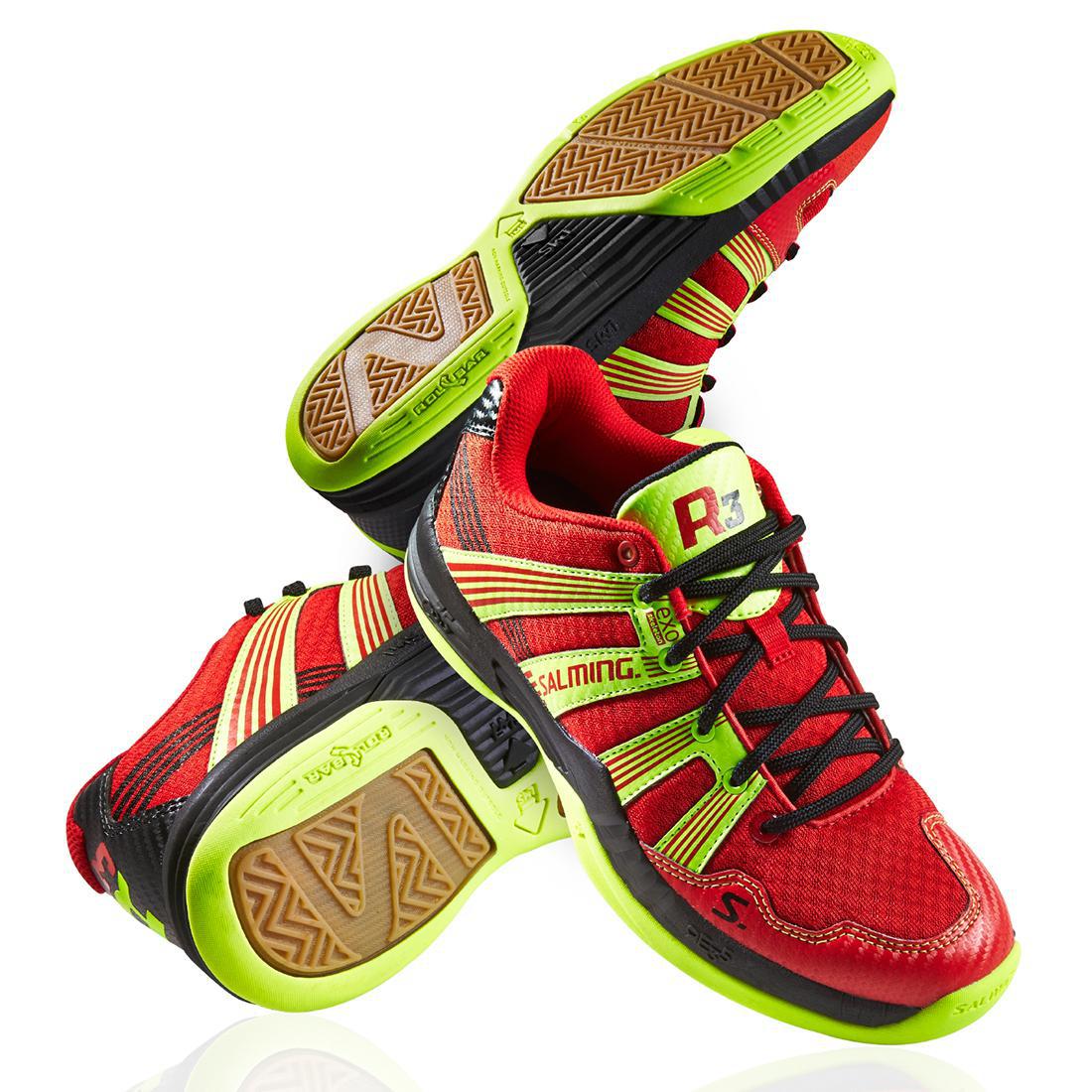 Salming Kids Race R3 3.0 Indoor Junior Court Shoes Red