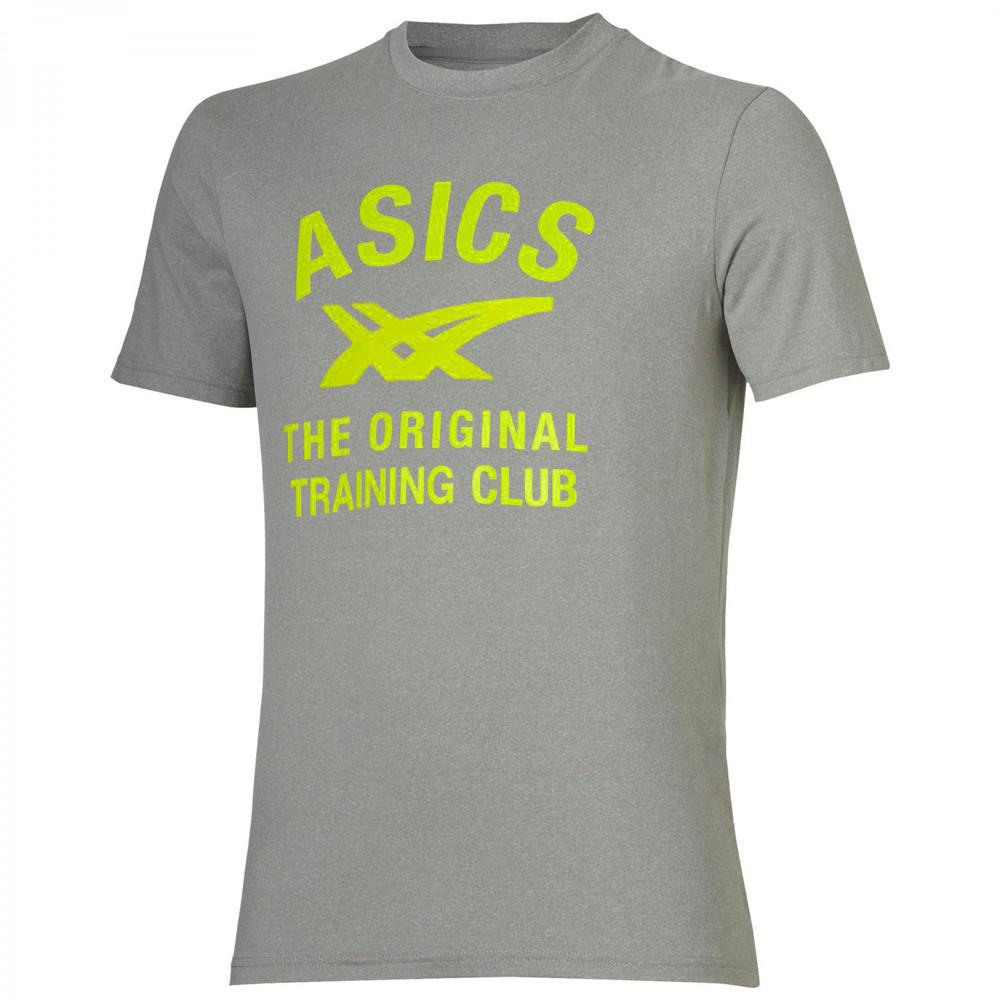 Asics Mens Original Training Performance Tee - Grey - Tennisnuts.com
