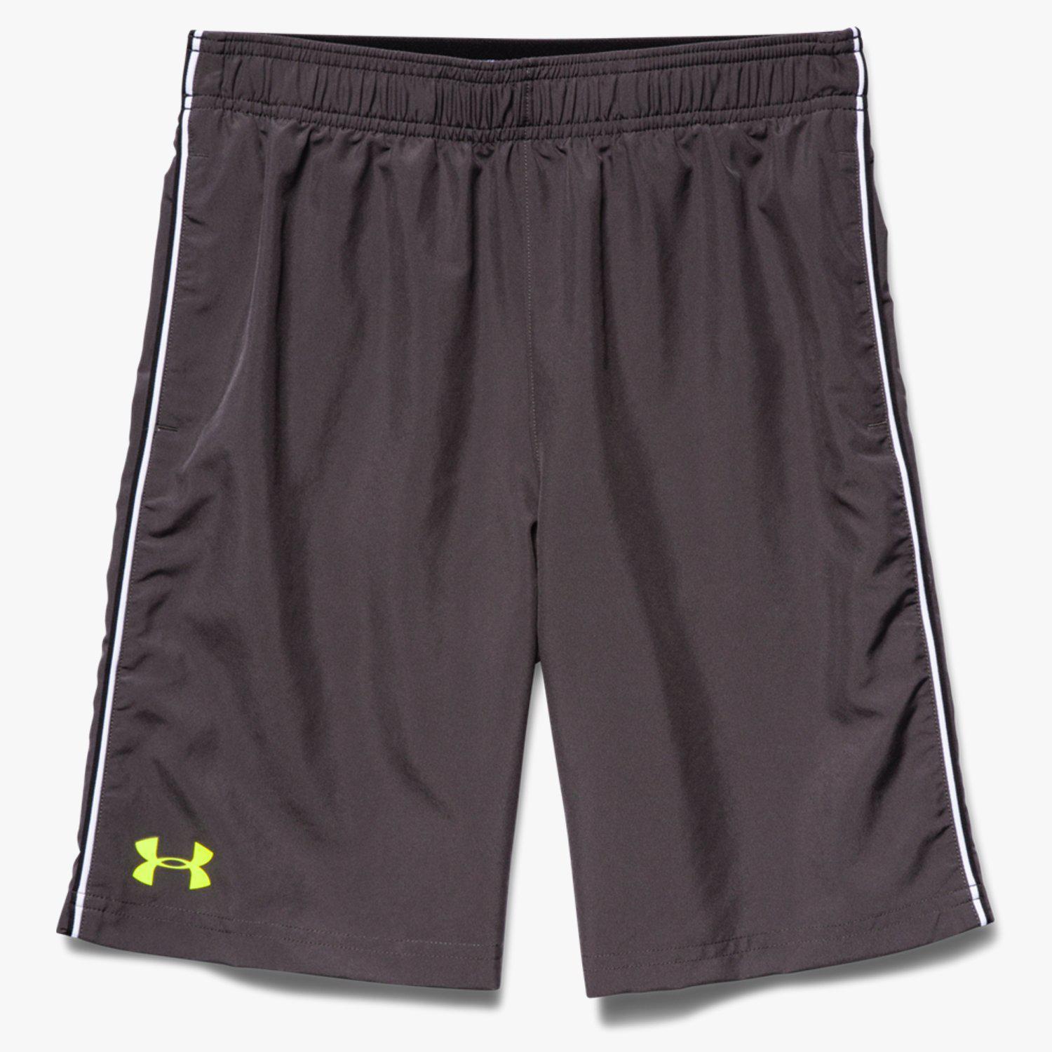 Under Armour Boys Edge Shorts Charcoal