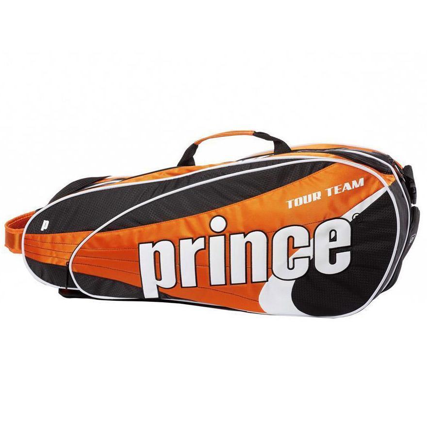 Prince Tour Team 6 Pack Racket Bag Orange/Black