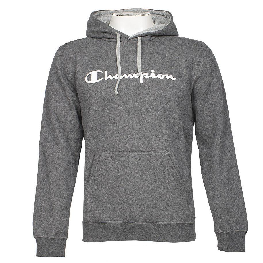 dark grey champion hoodie
