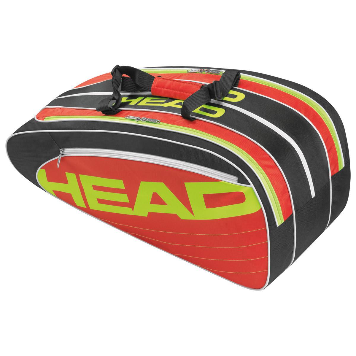 Head Elite Combi Racket Bag Black/Red