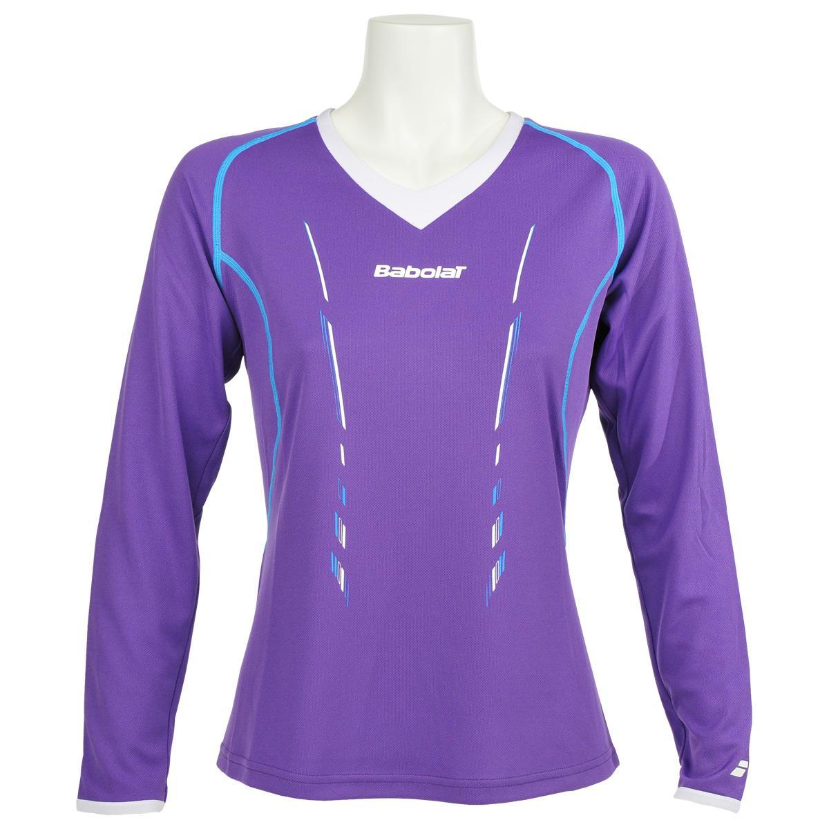 Babolat Womens Match Performance Long Sleeve Top Purple