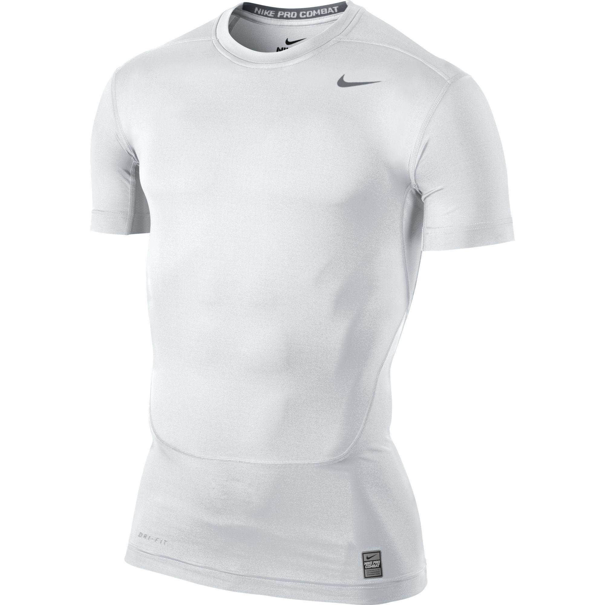 nike pro combat short sleeve shirt