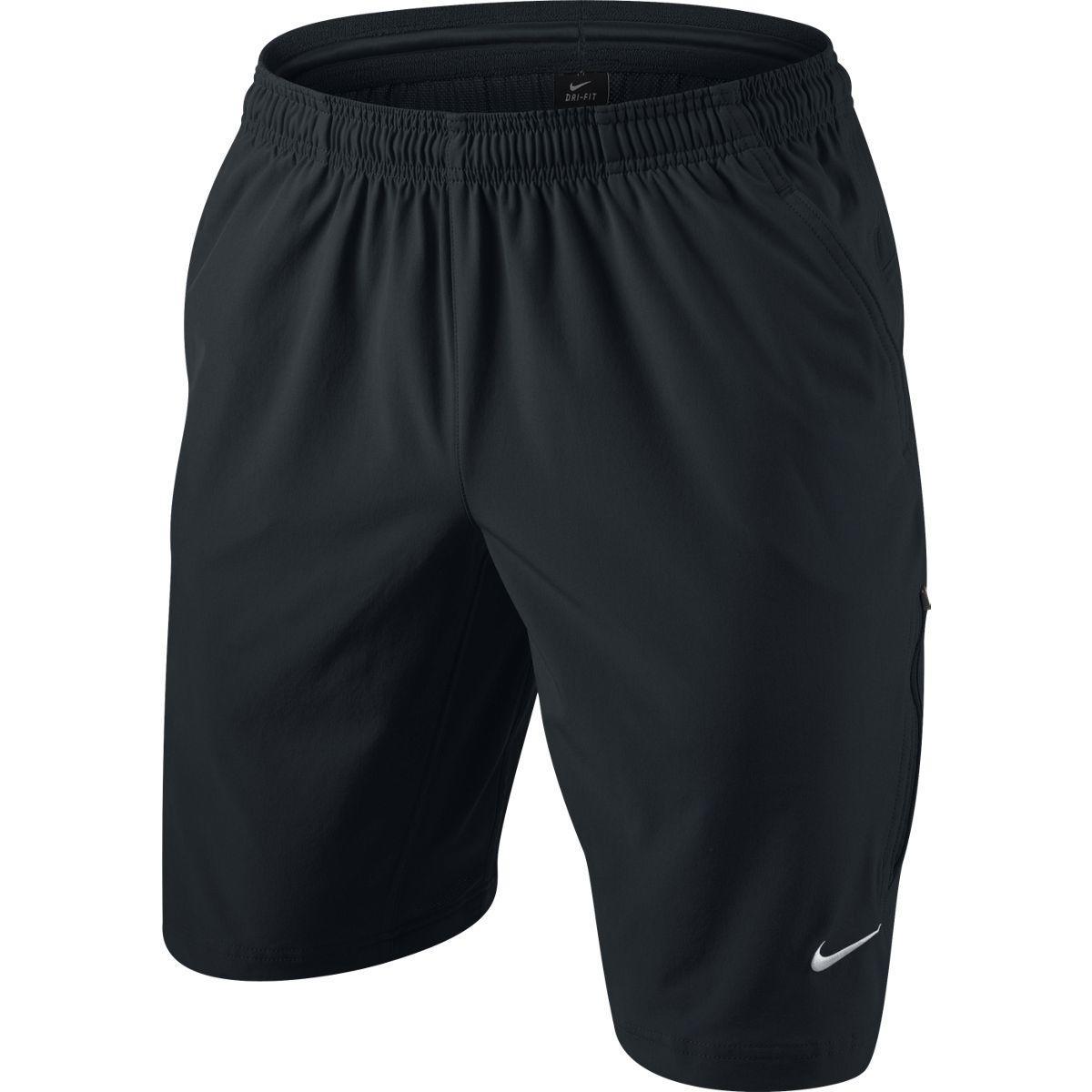 Download Nike Mens N.E.T 11 Inch Woven Shorts - Black/White ...