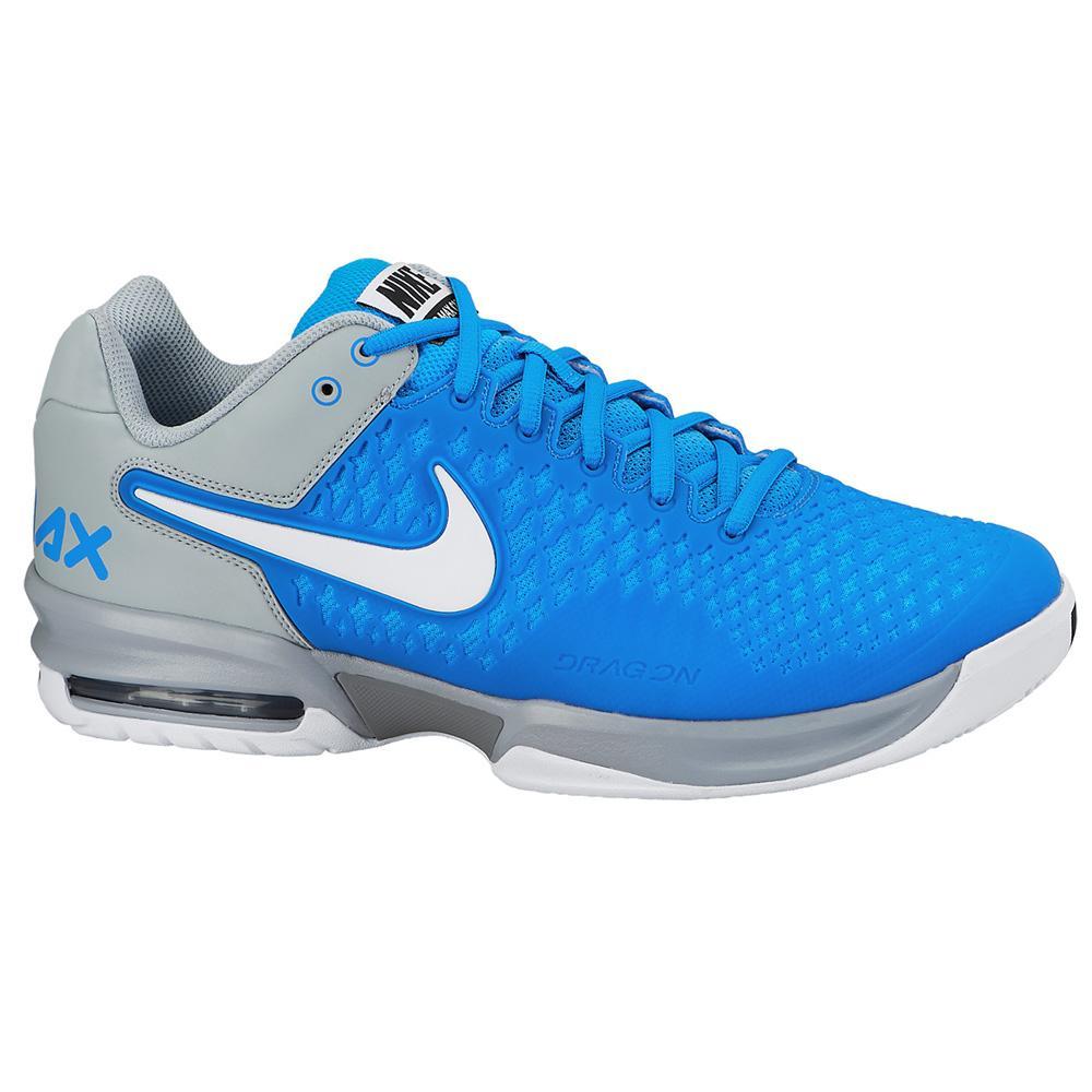 Nike Mens Air Max Cage Tennis Shoes - Blue Tennisnuts.com