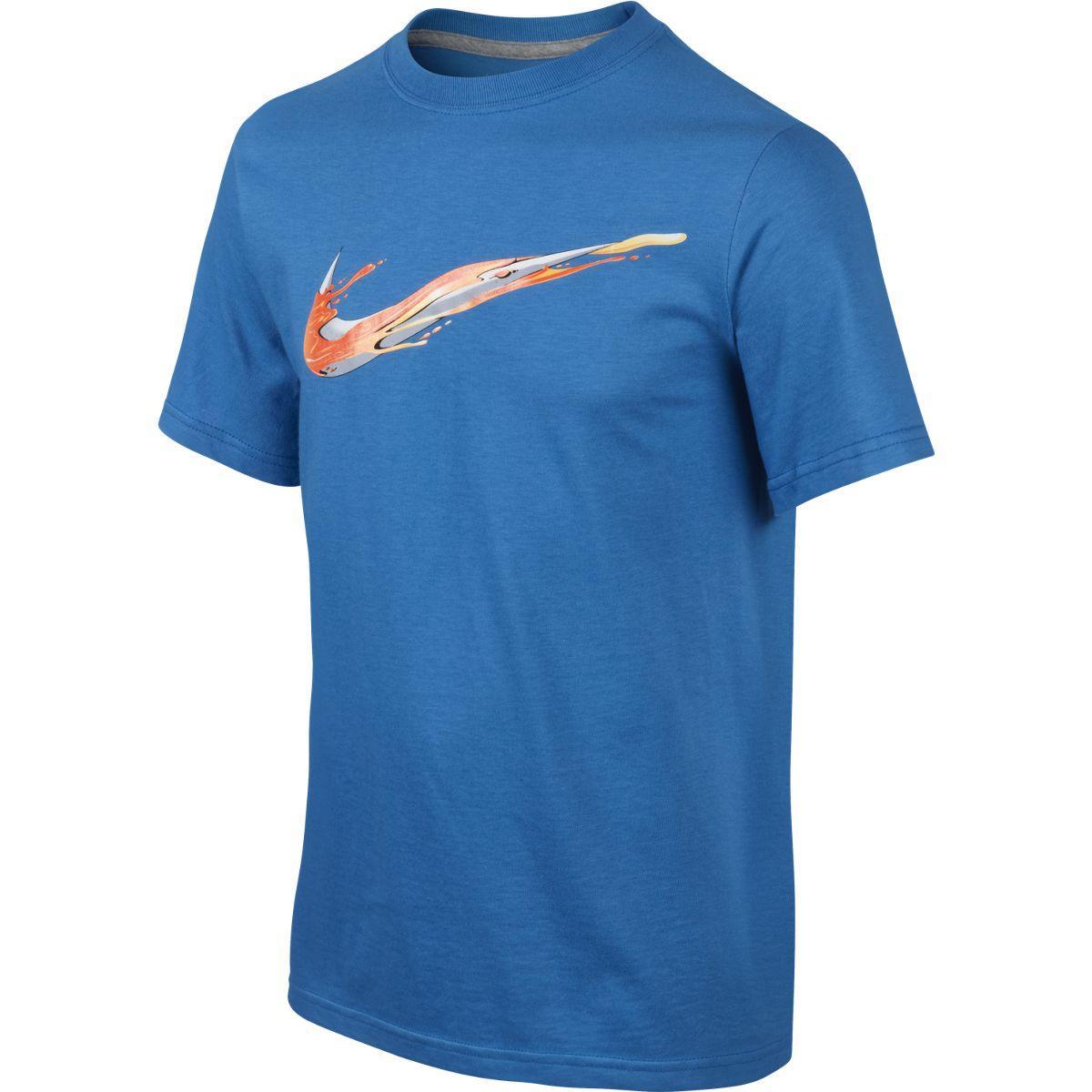 Nike Boys Speed Swoosh Tee - Light Photo Blue - Tennisnuts.com