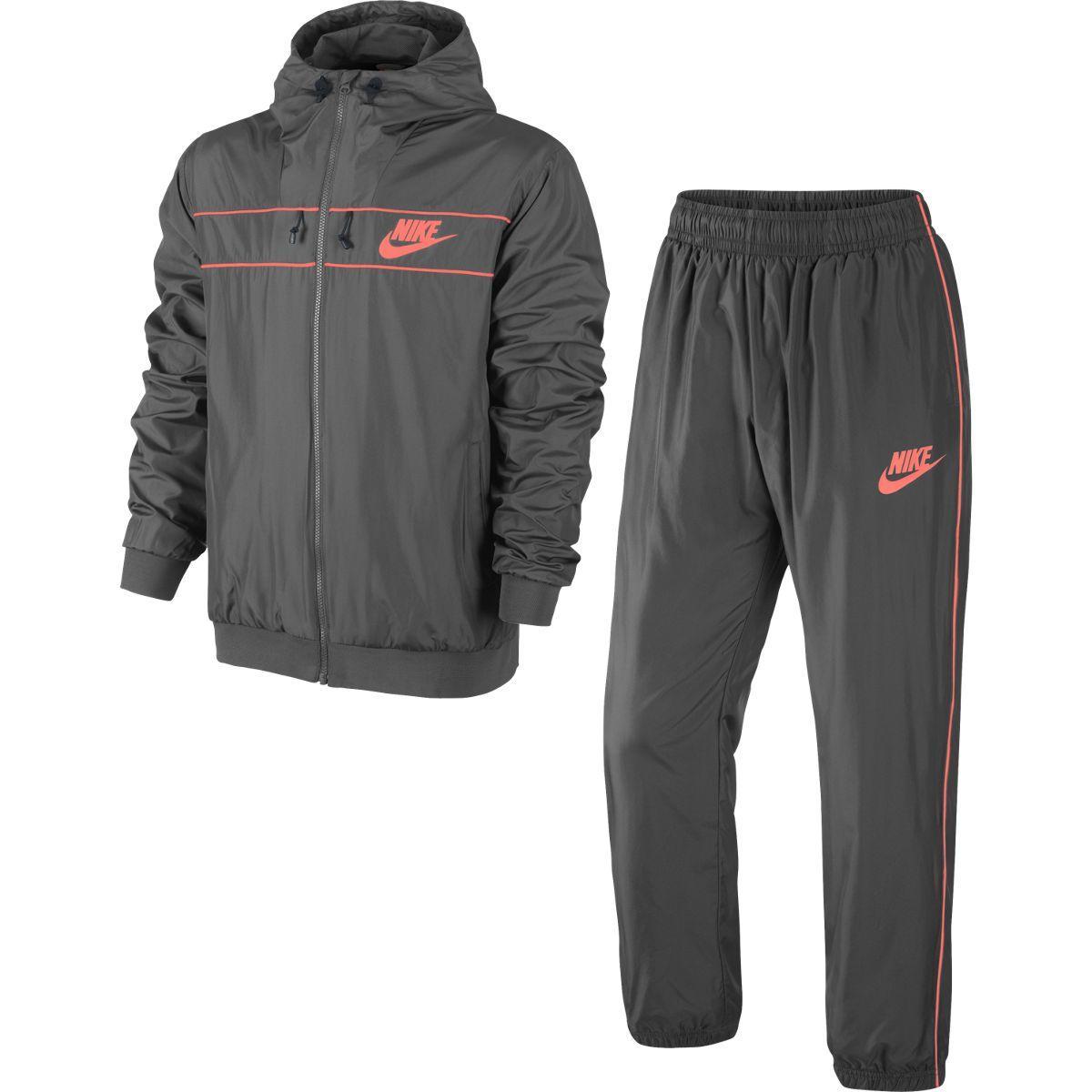 Nike Mens Standout Woven Tracksuit - Medium Ash - Tennisnuts.com