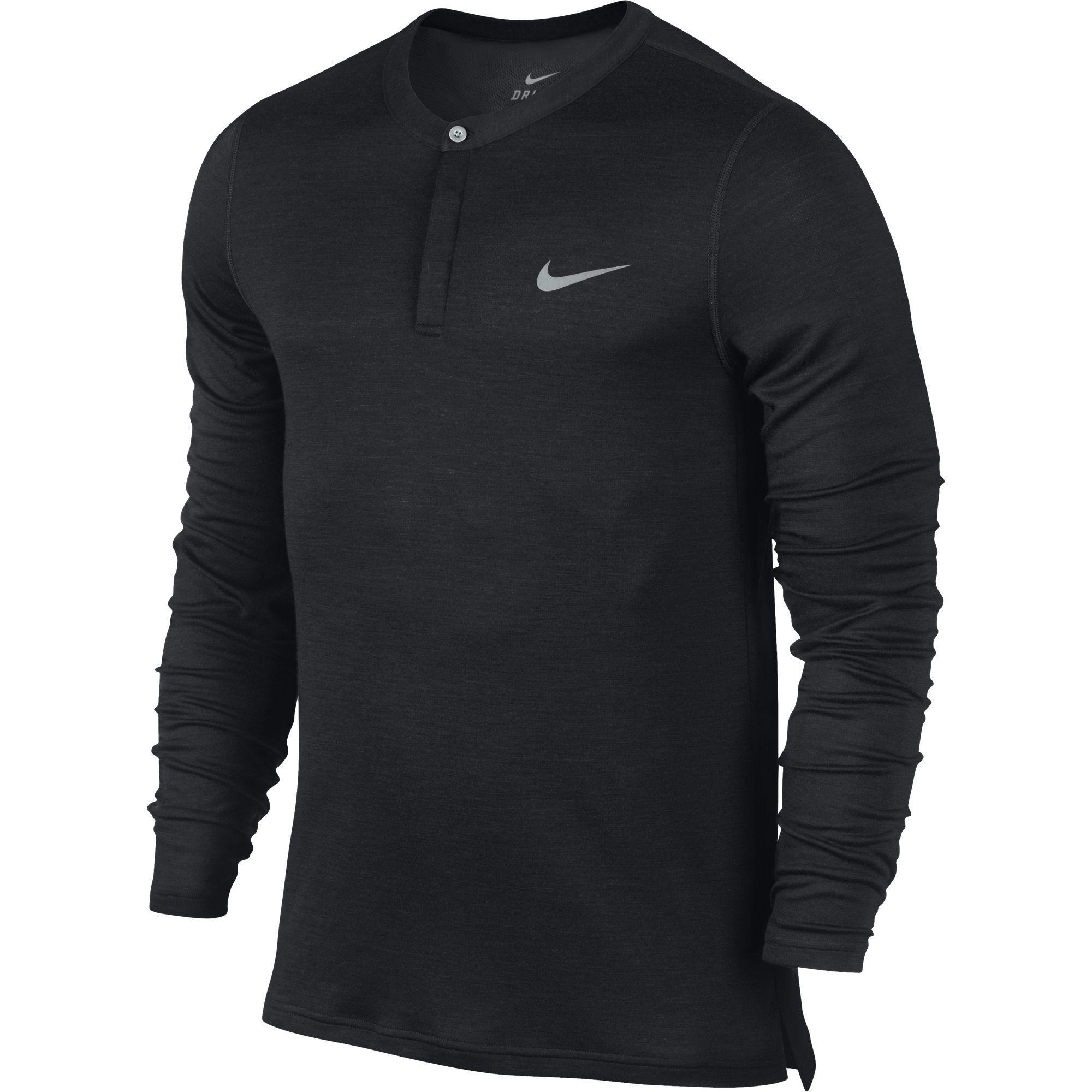 nike henley long sleeve