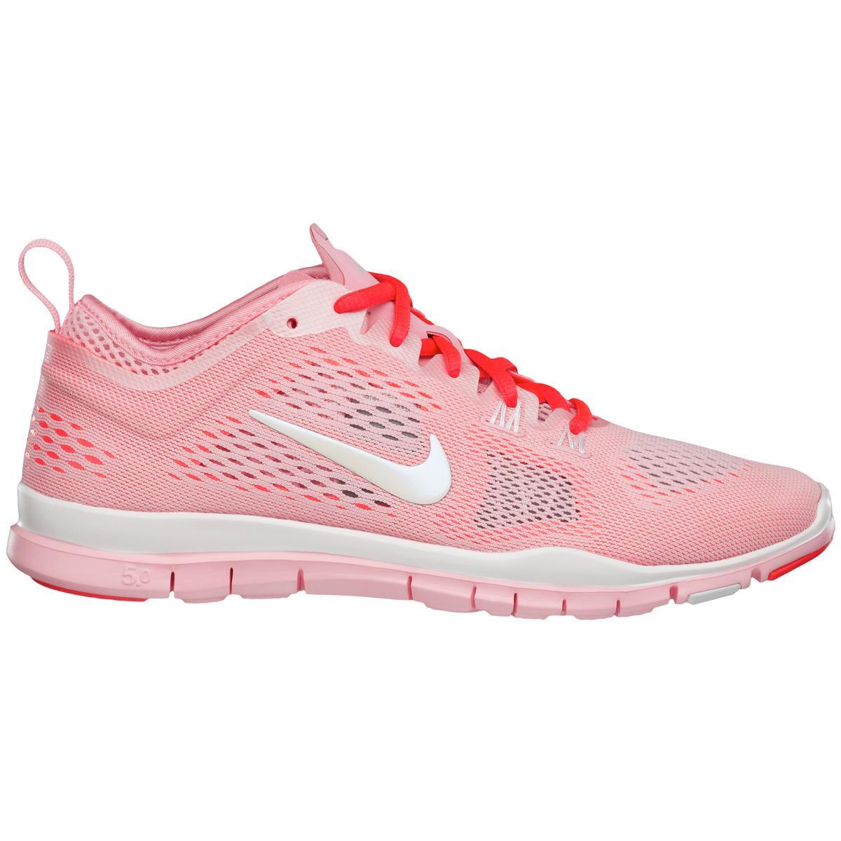 sílaba En la actualidad Fábula Nike Womens Free 5.0 TR Fit 4 Breath Training Shoes - Pink/White -  Tennisnuts.com