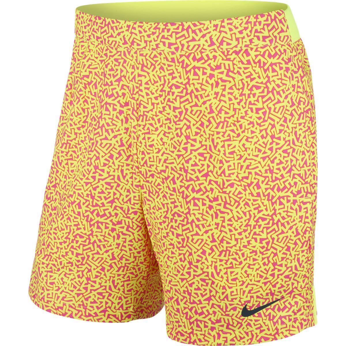 nike pink and yellow shorts