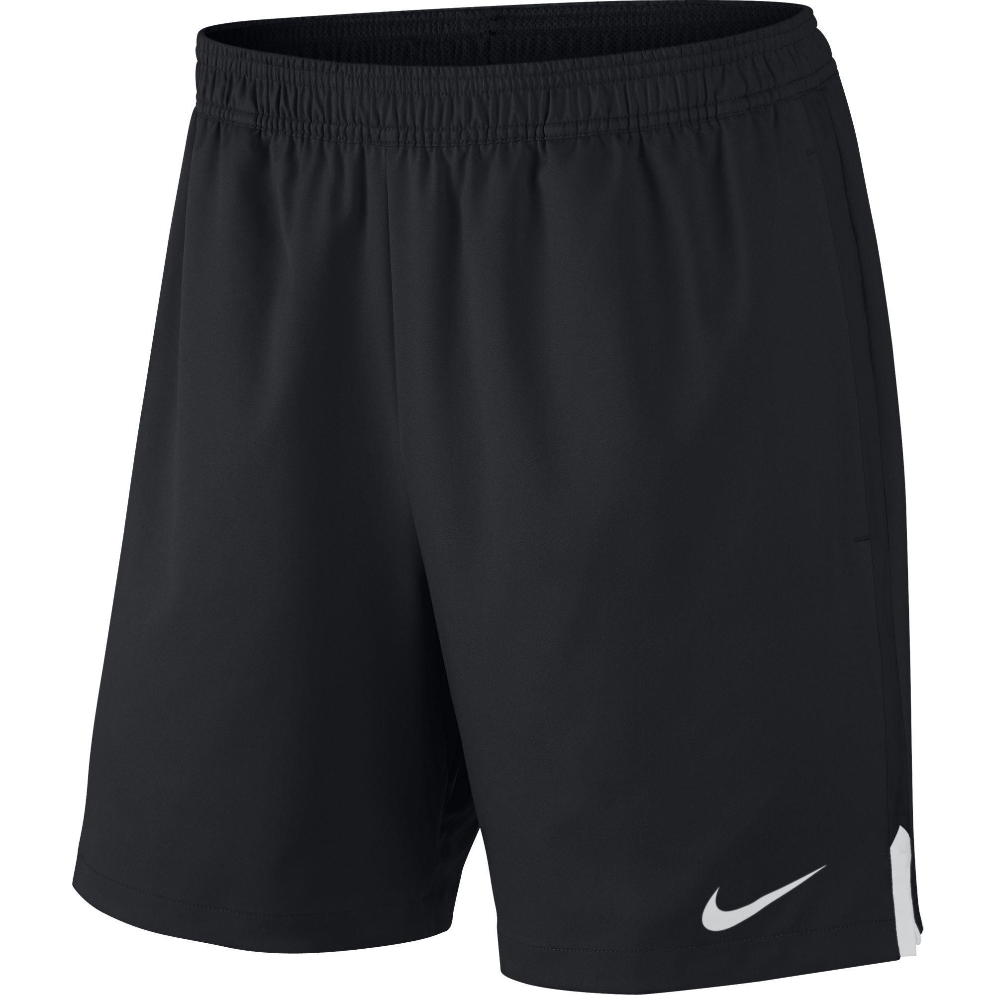 nike tennis shorts black