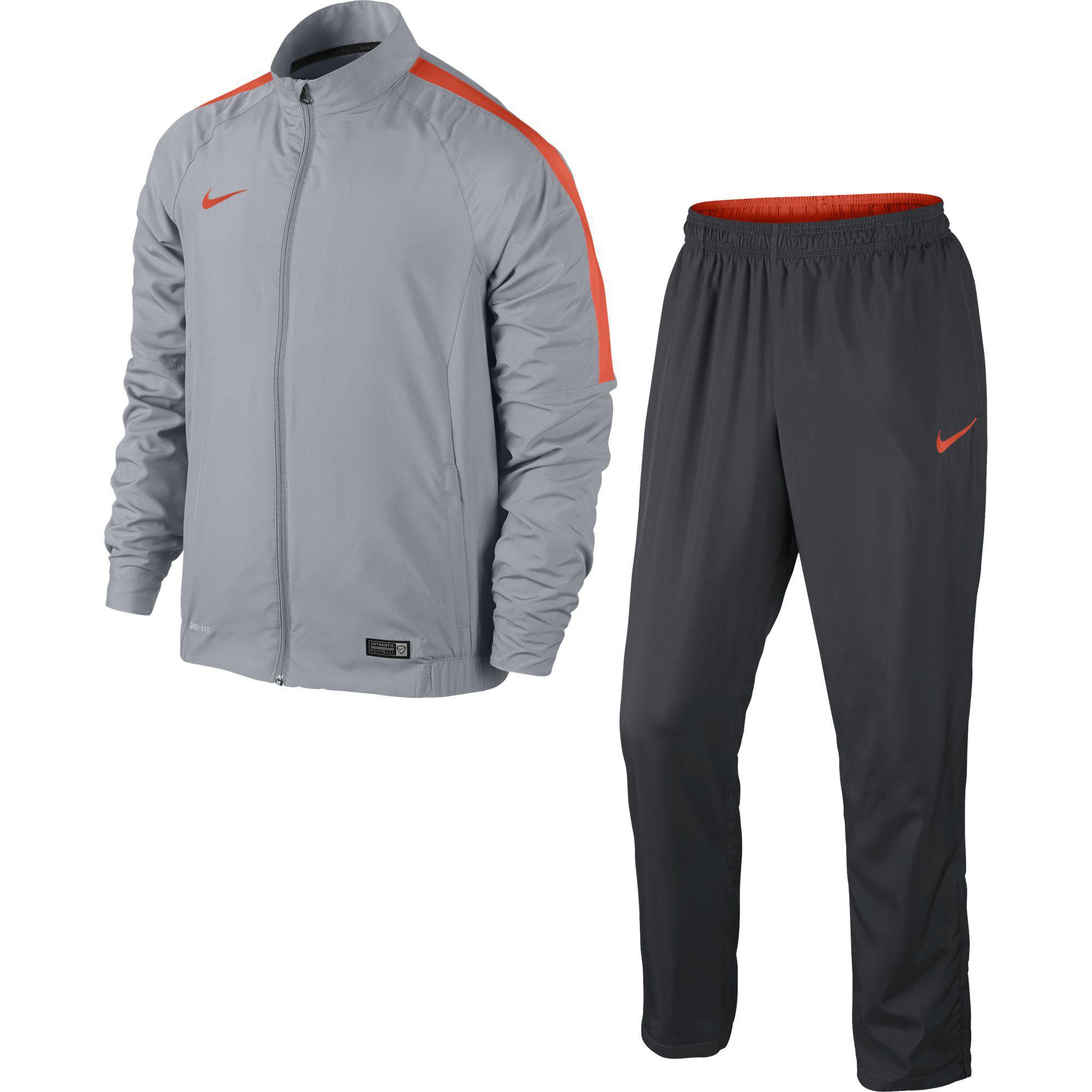 nike tracksuit orange