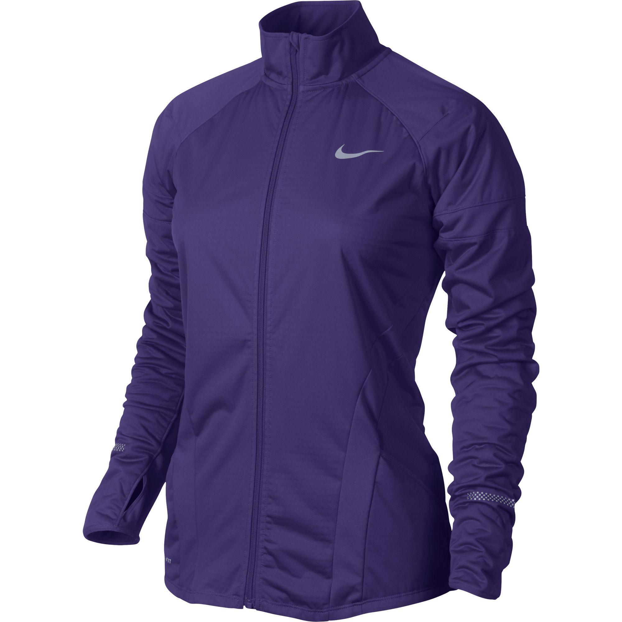 Peregrino Shetland cantidad de ventas Nike Womens Element Shield FZ Jacket - Court Purple/Reflective Silver -  Tennisnuts.com