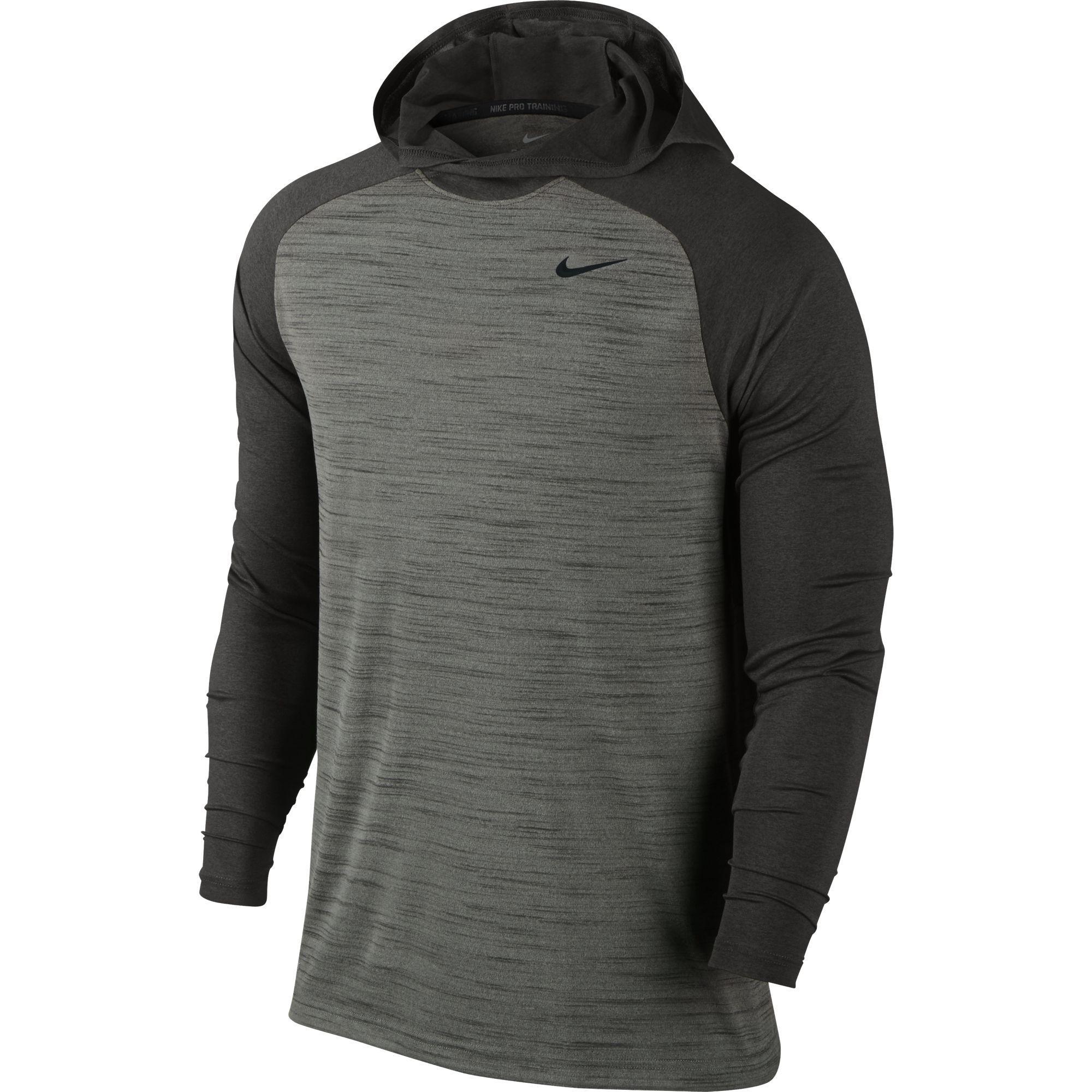 Nike Mens DF Touch Training Hoodie - Dark Grey - Tennisnuts.com