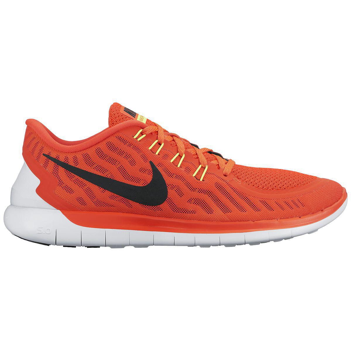 nike free 5.0 black and orange