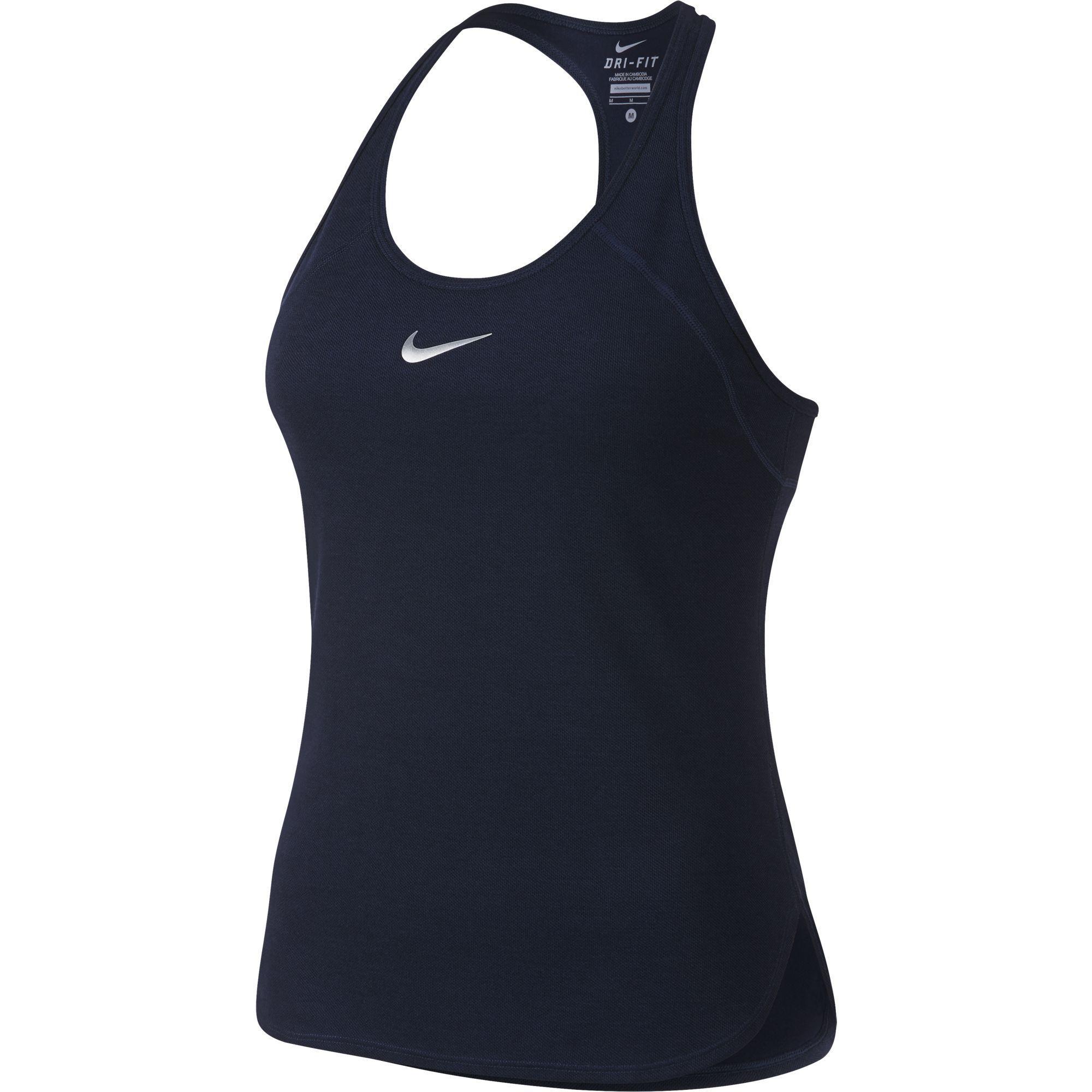 nike women's court dry slam tank