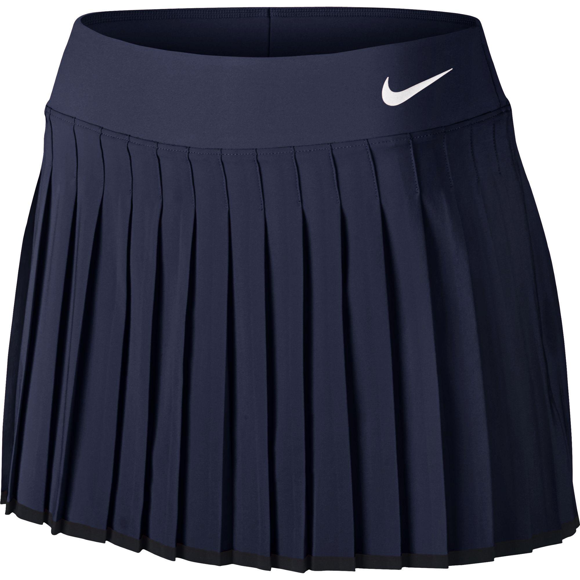 Nike Womens Victory Tennis Skort Navy Tennisnuts Com