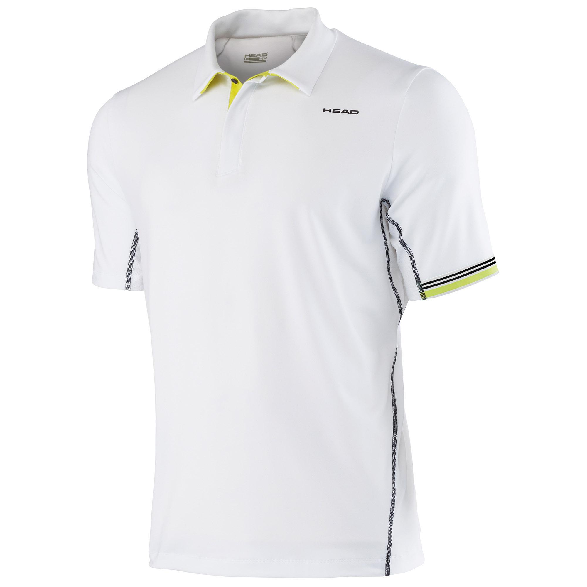 Head Mens Performance Polo Shirt White