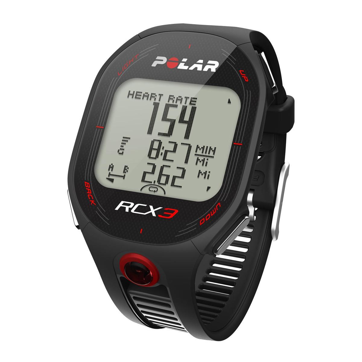 Polar RCX3M Sports Watch & Heart Rate Monitor - Black - Tennisnuts.com