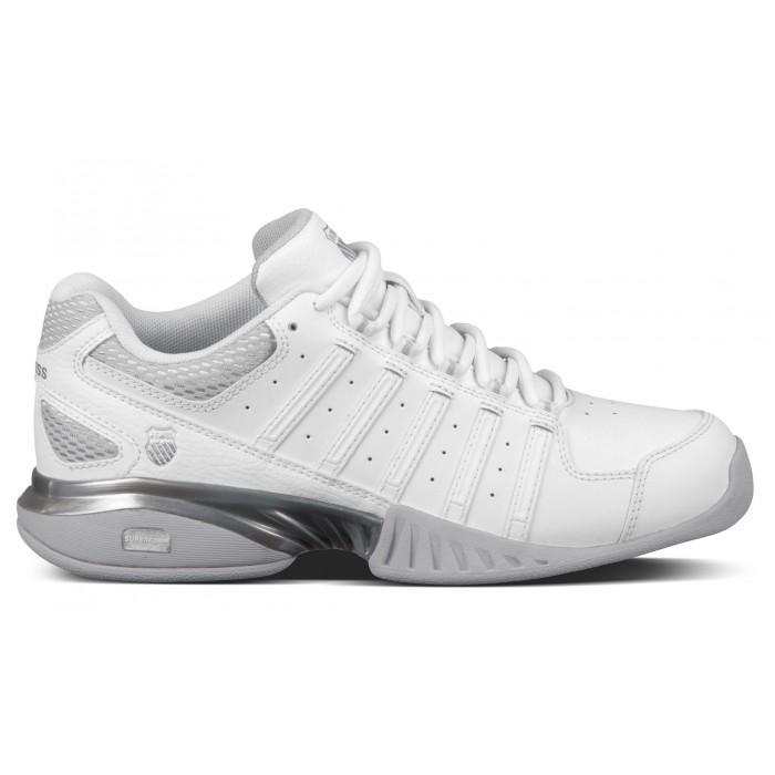 KSwiss Womens Receiver III Indoor Carpet Tennis Shoes White