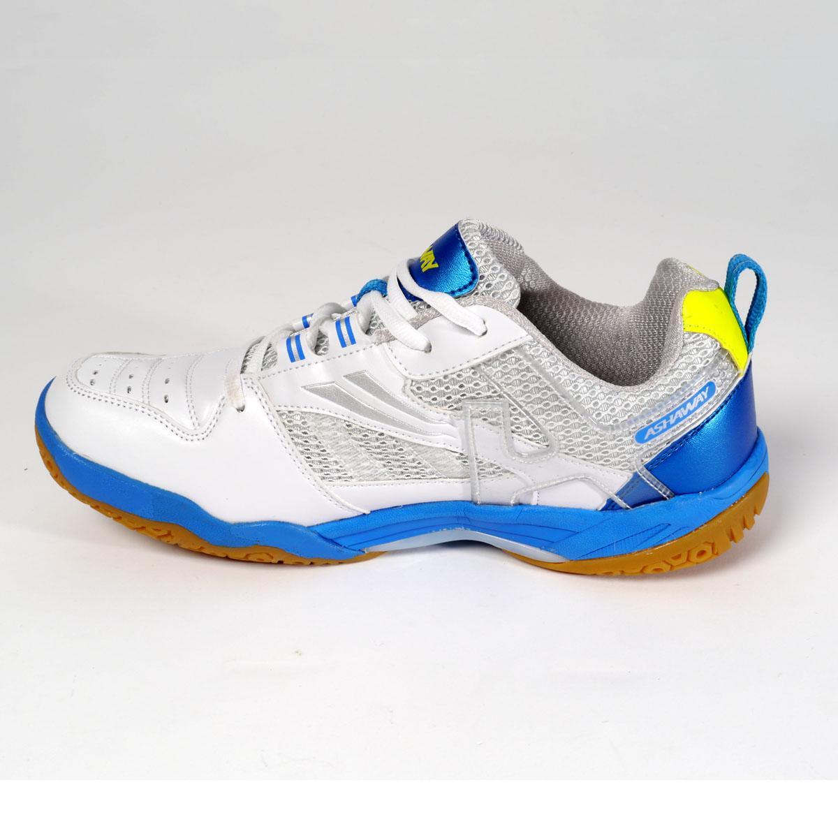 Ashaway Seattle Badminton/Squash Shoes White/Blue