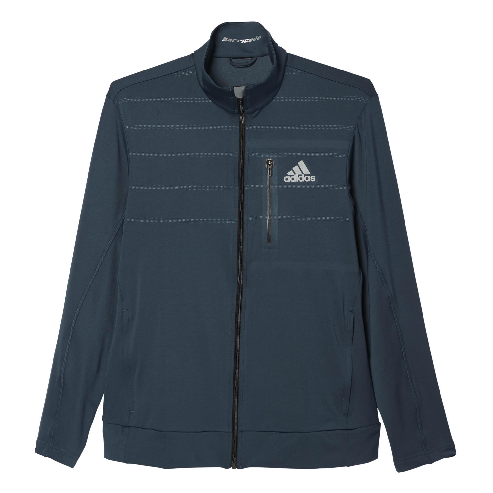 Adidas Mens Barricade Jacket Midnight Grey