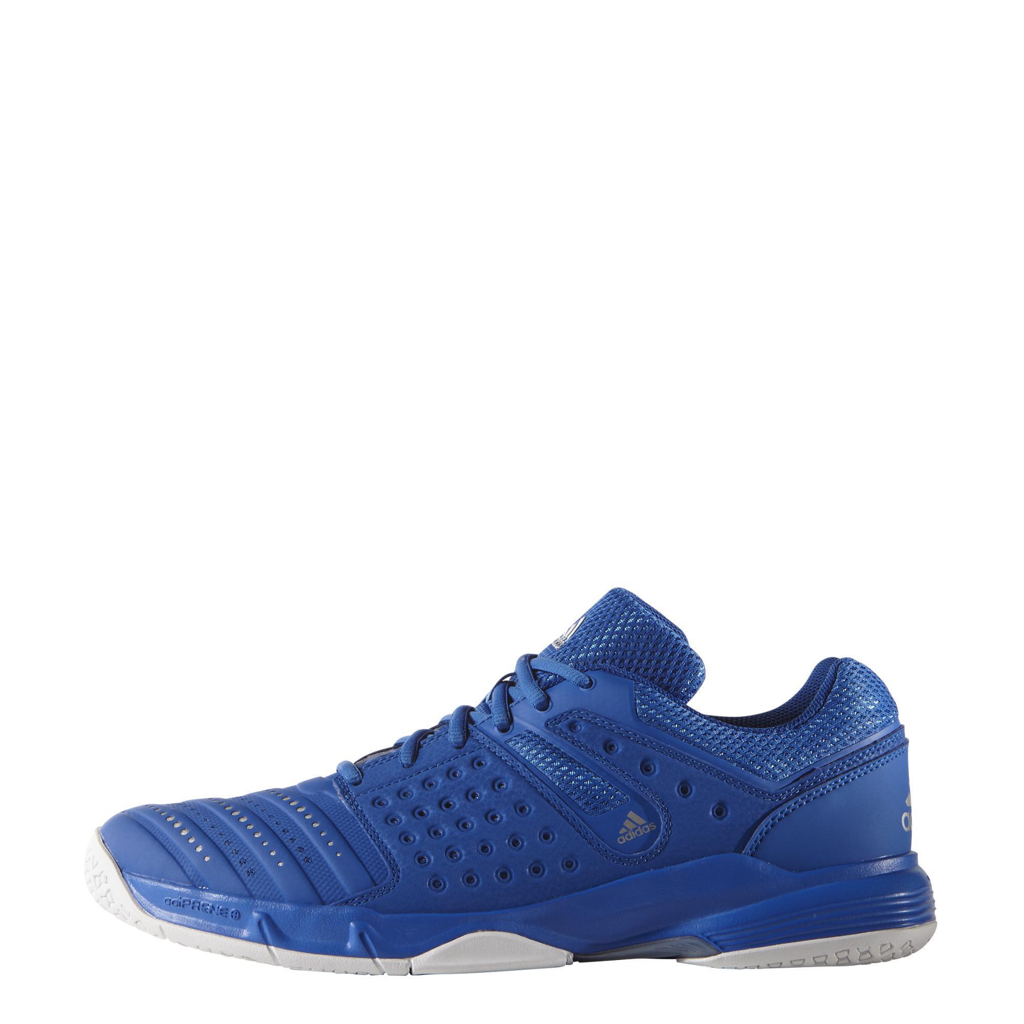 Adidas Mens Court Stabil 12 Shoes - Blue - Tennisnuts.com