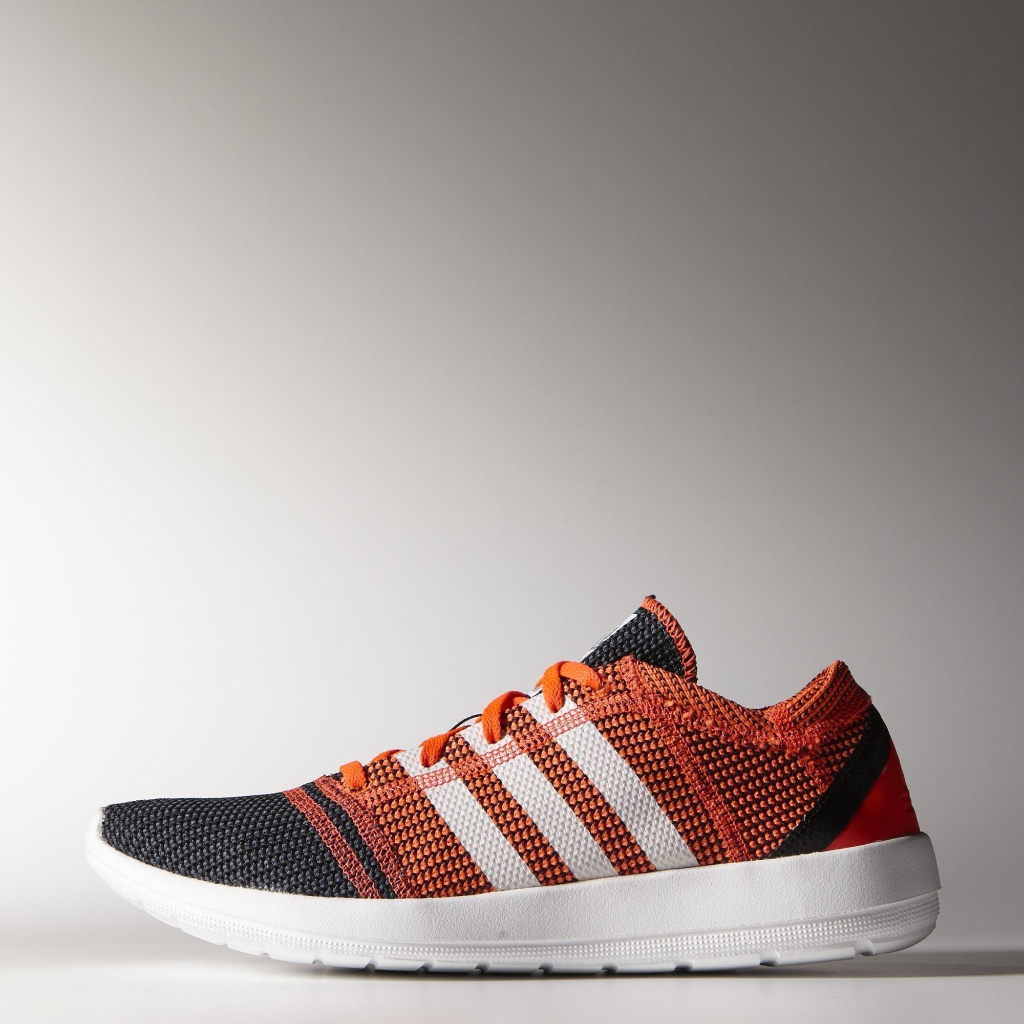 Adidas Mens Element Refine Tricot Running Shoes Red White 10 Red White