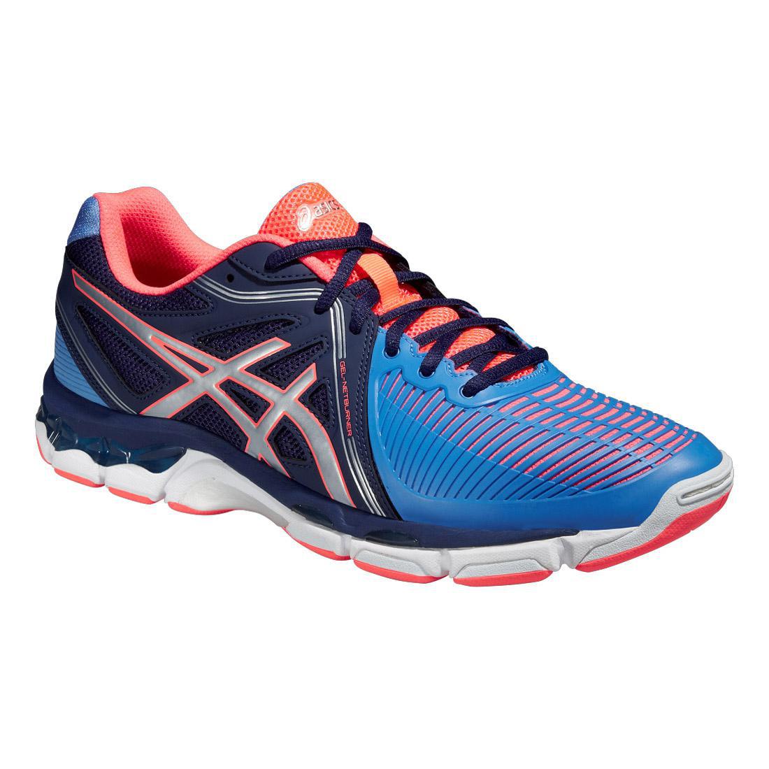 Asics Womens GEL-Netburner Ballistec Indoor Court Shoes - Blue ...