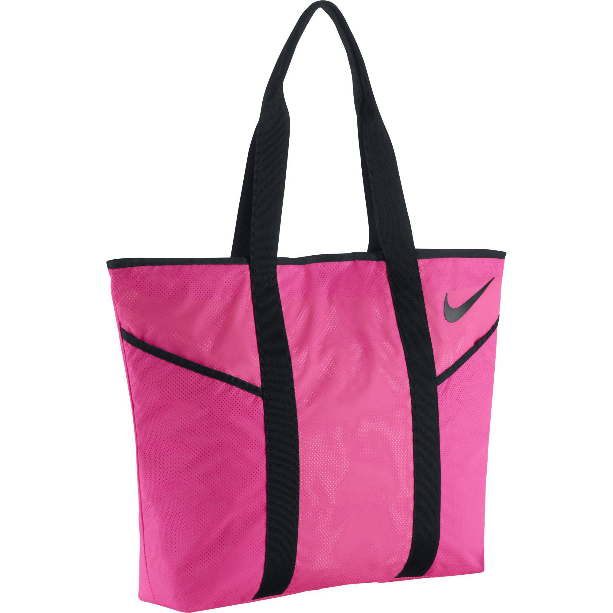 nike pink tote bag