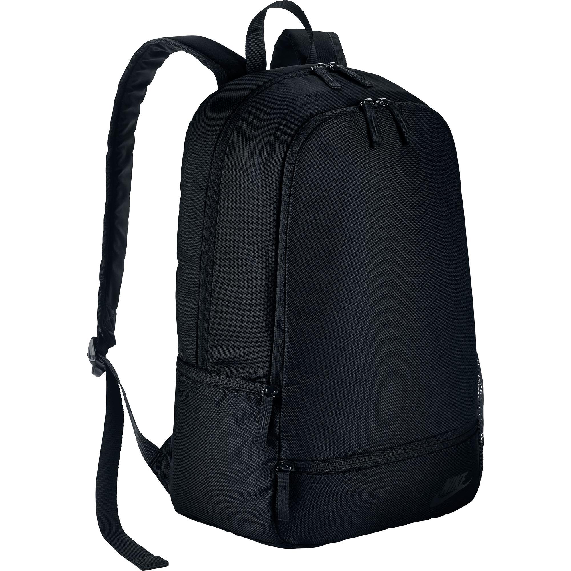 nike classic north solid backpack black