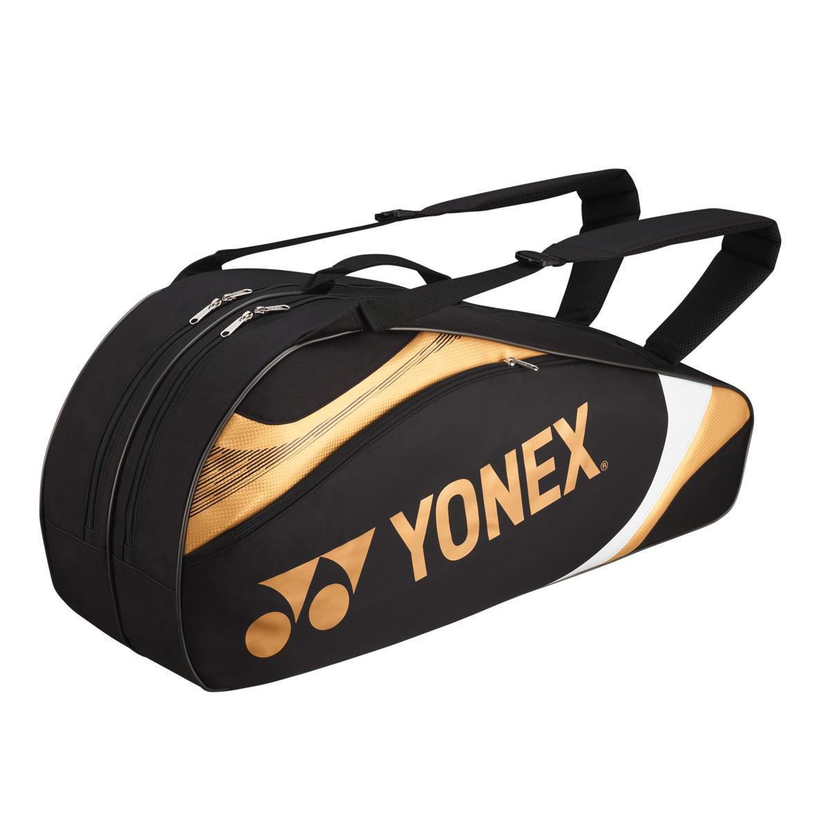 Yonex Tournament Basic Series 6 Racket Bag (BAG7326EX) Black/Gold